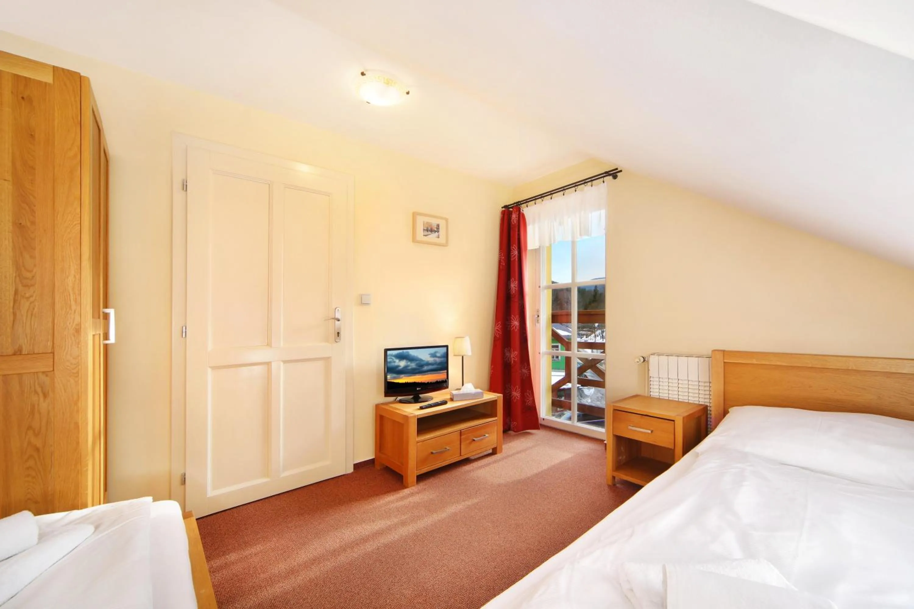 Bedroom, Bed in Hotel Erika