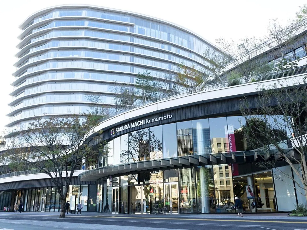 Nearby landmark in Kumamoto Ichibamae Business Kurenai Hotel