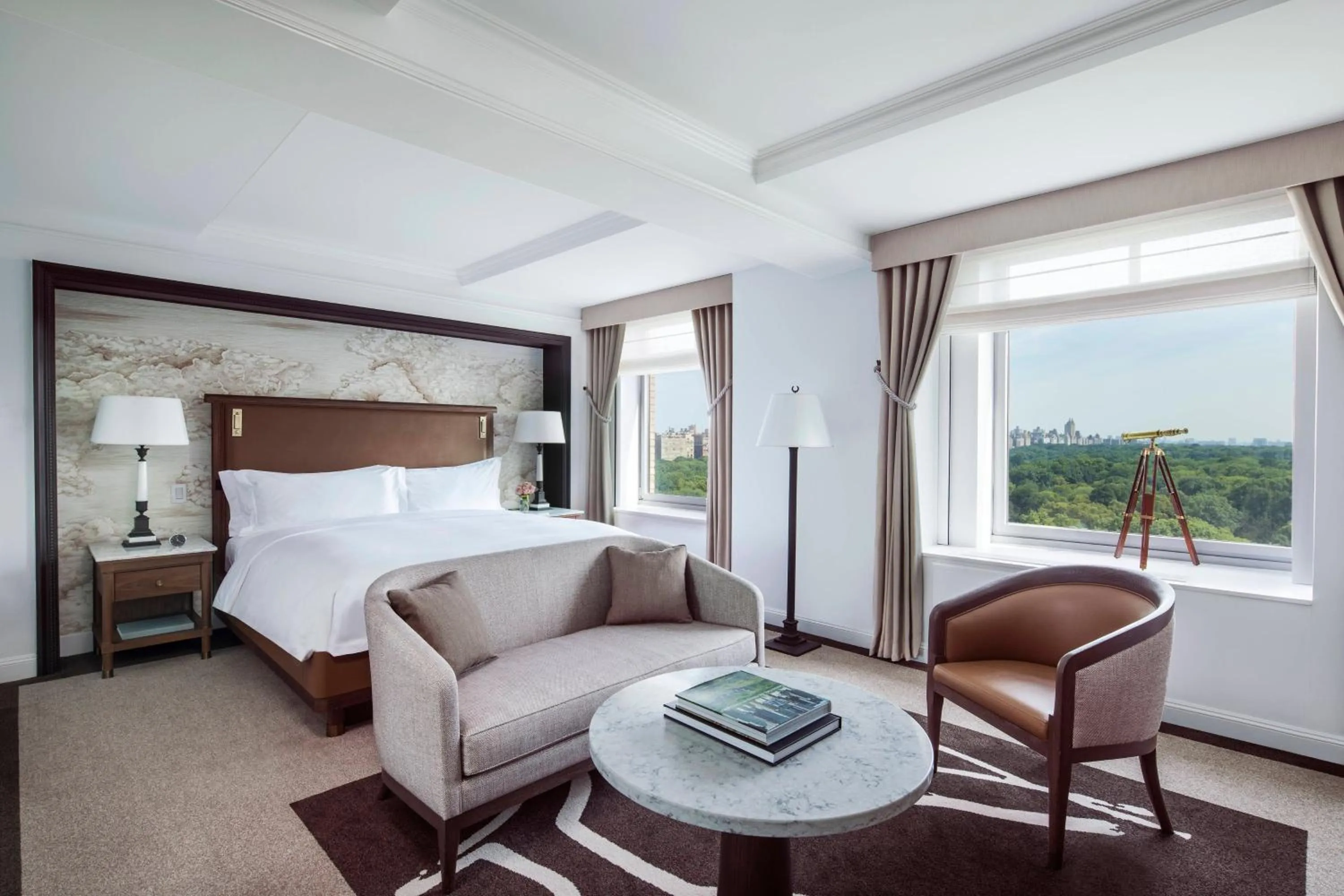 Bedroom, Bed in The Ritz-Carlton New York, Central Park