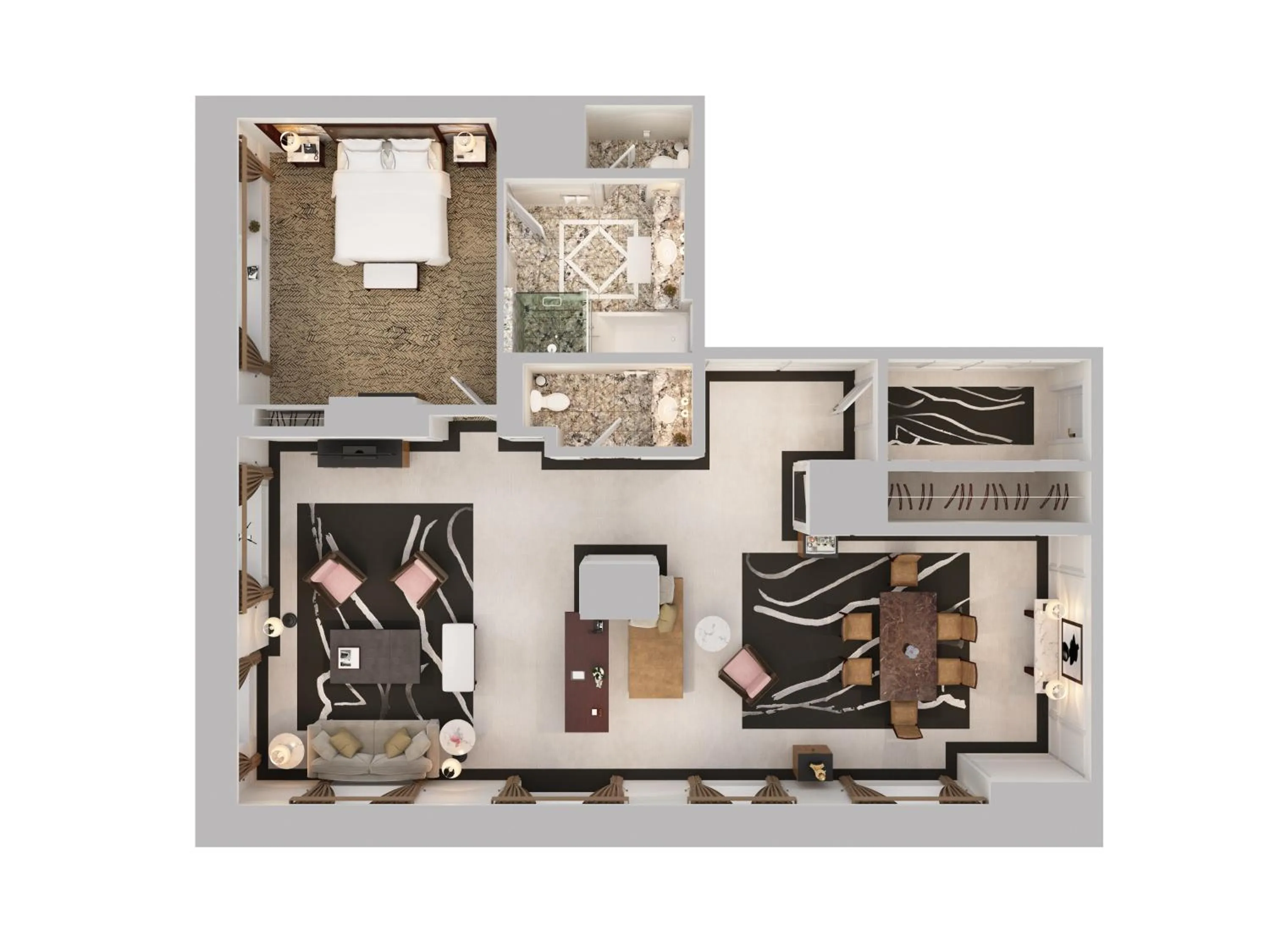Floor plan in The Ritz-Carlton New York, Central Park