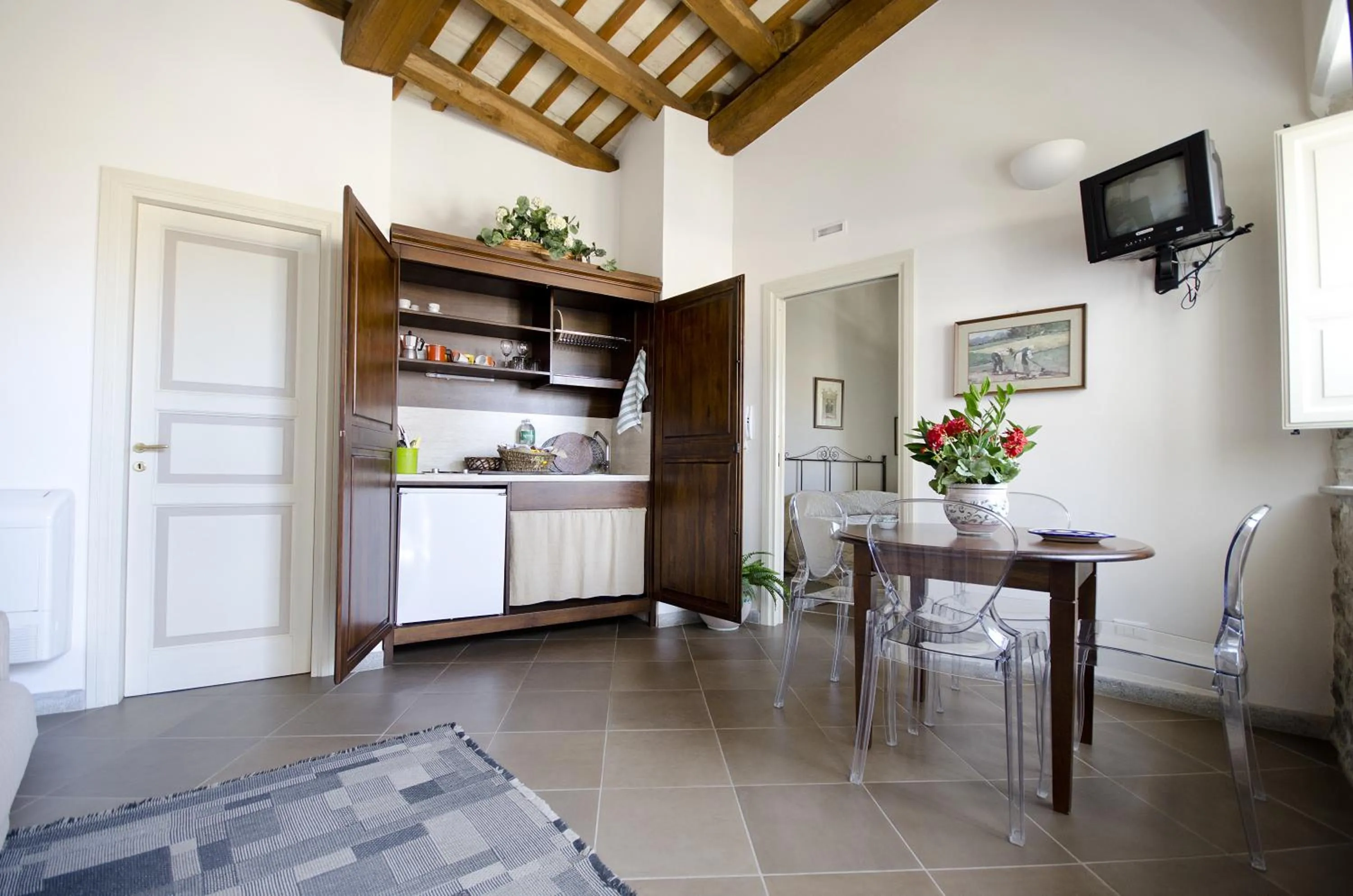 Dining area in Residence Erice Pietre Antiche