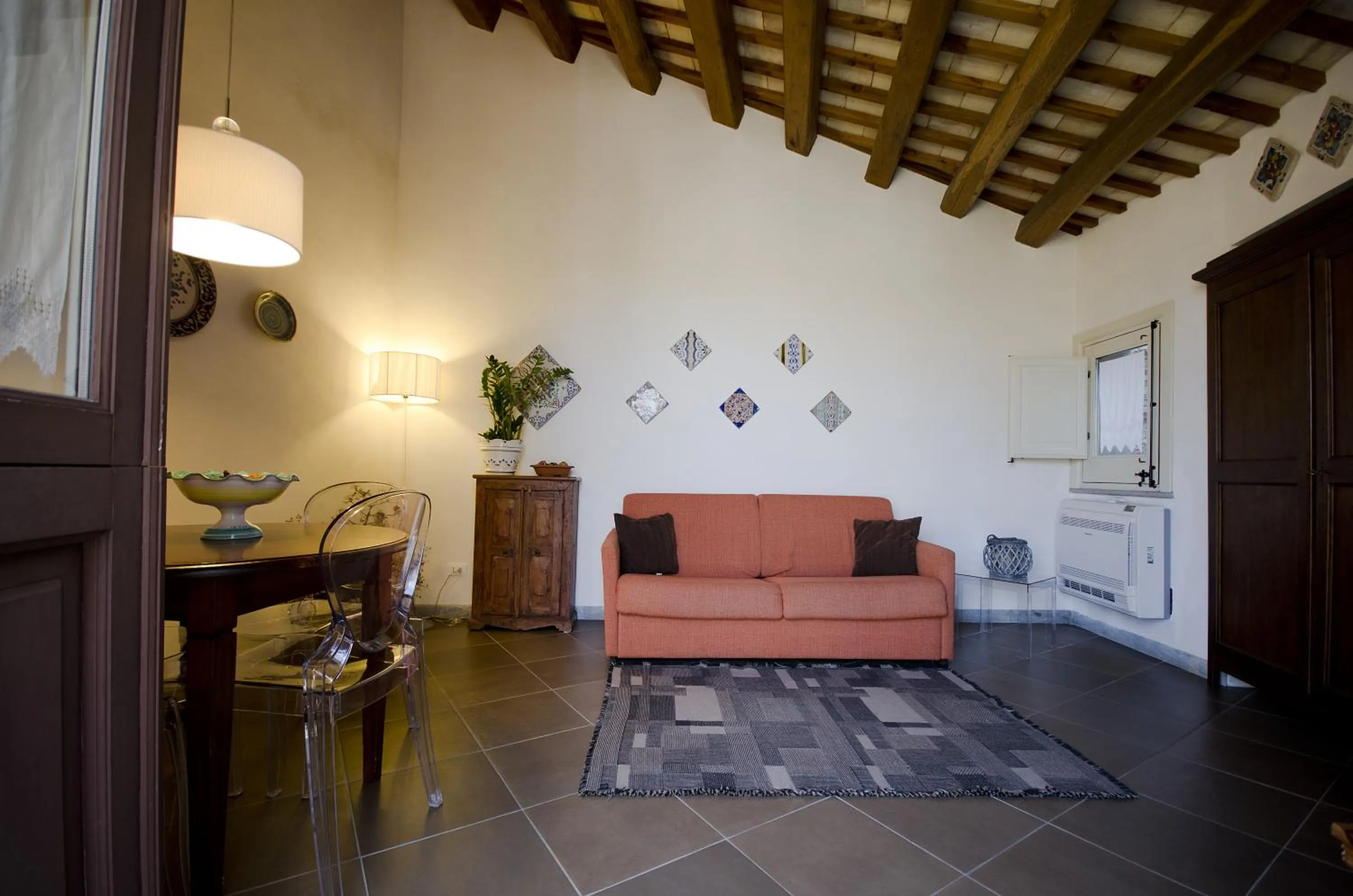 Living room in Residence Erice Pietre Antiche