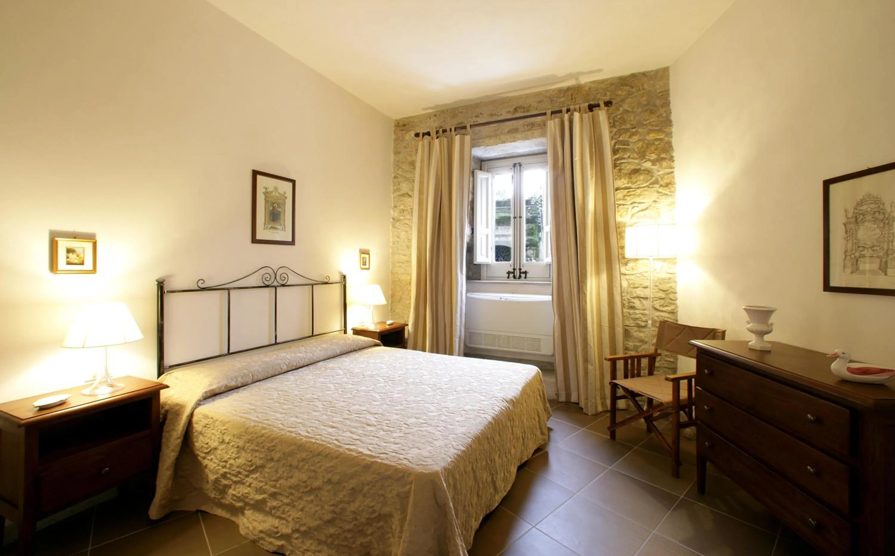 Bedroom, Bed in Residence Erice Pietre Antiche