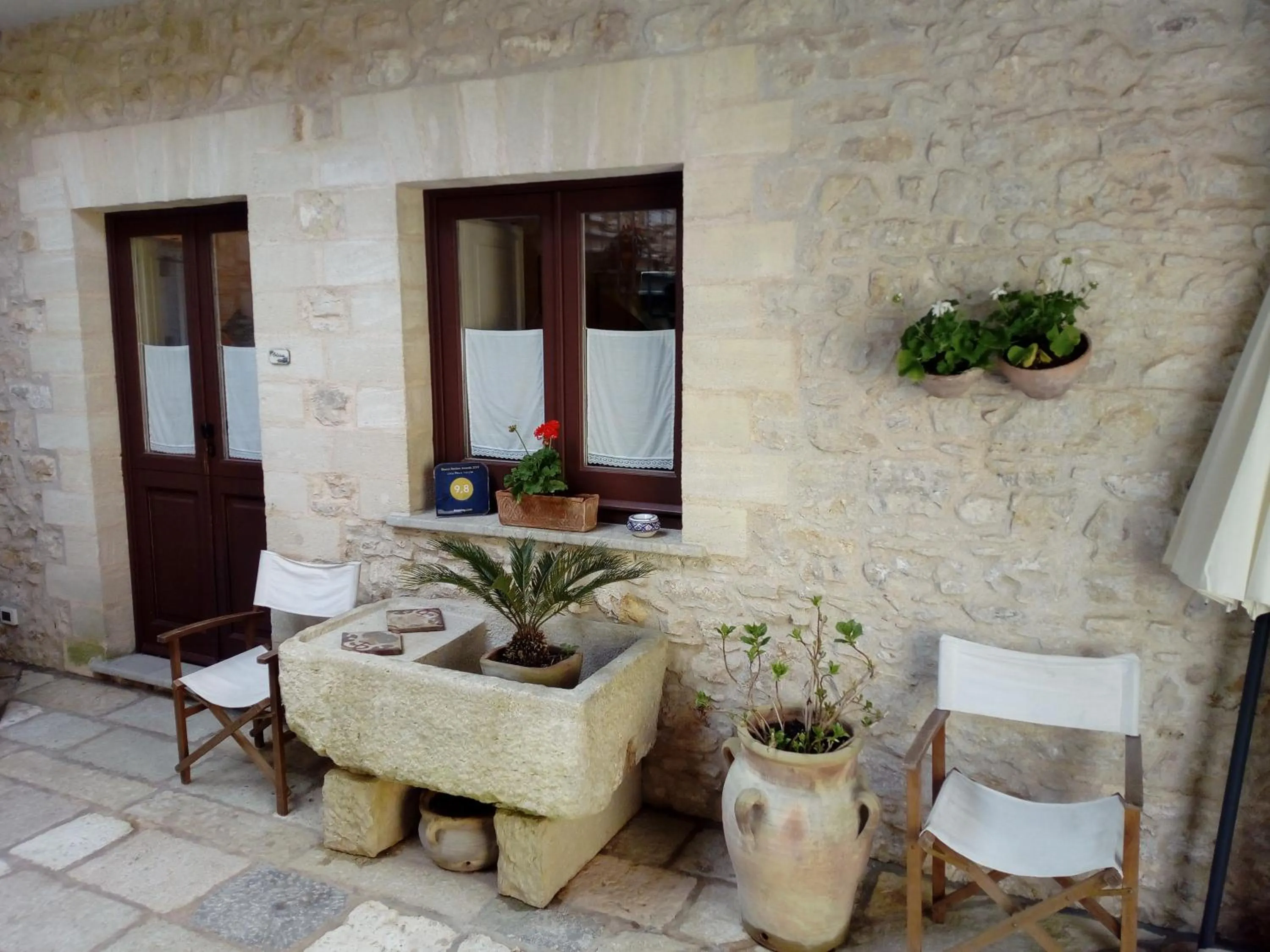 Balcony/Terrace in Residence Erice Pietre Antiche
