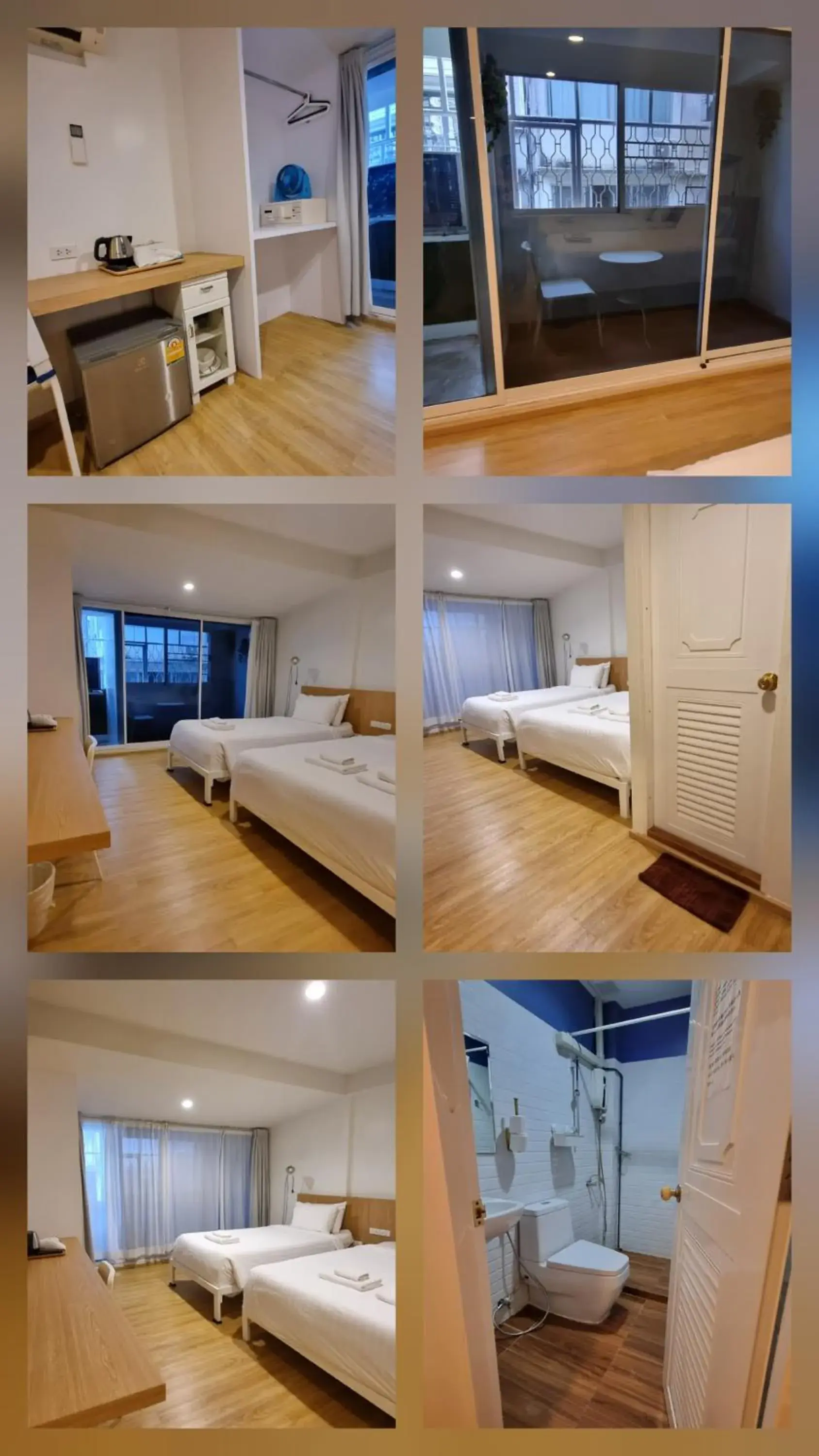 Triple Grand Deluxe with Balcony in K Home Asok Triple Grand Deluxe with Balcony in K Home Asok