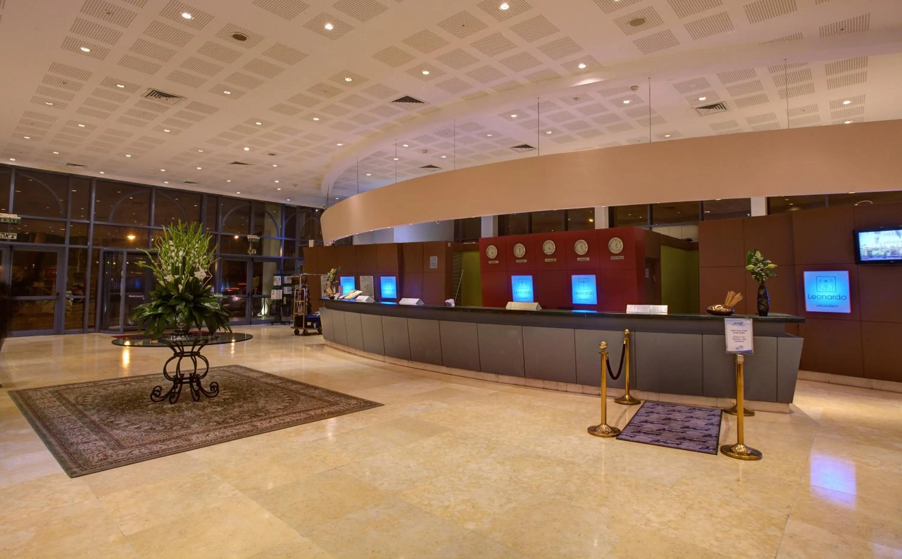 Lobby or reception in Leonardo Hotel Jerusalem