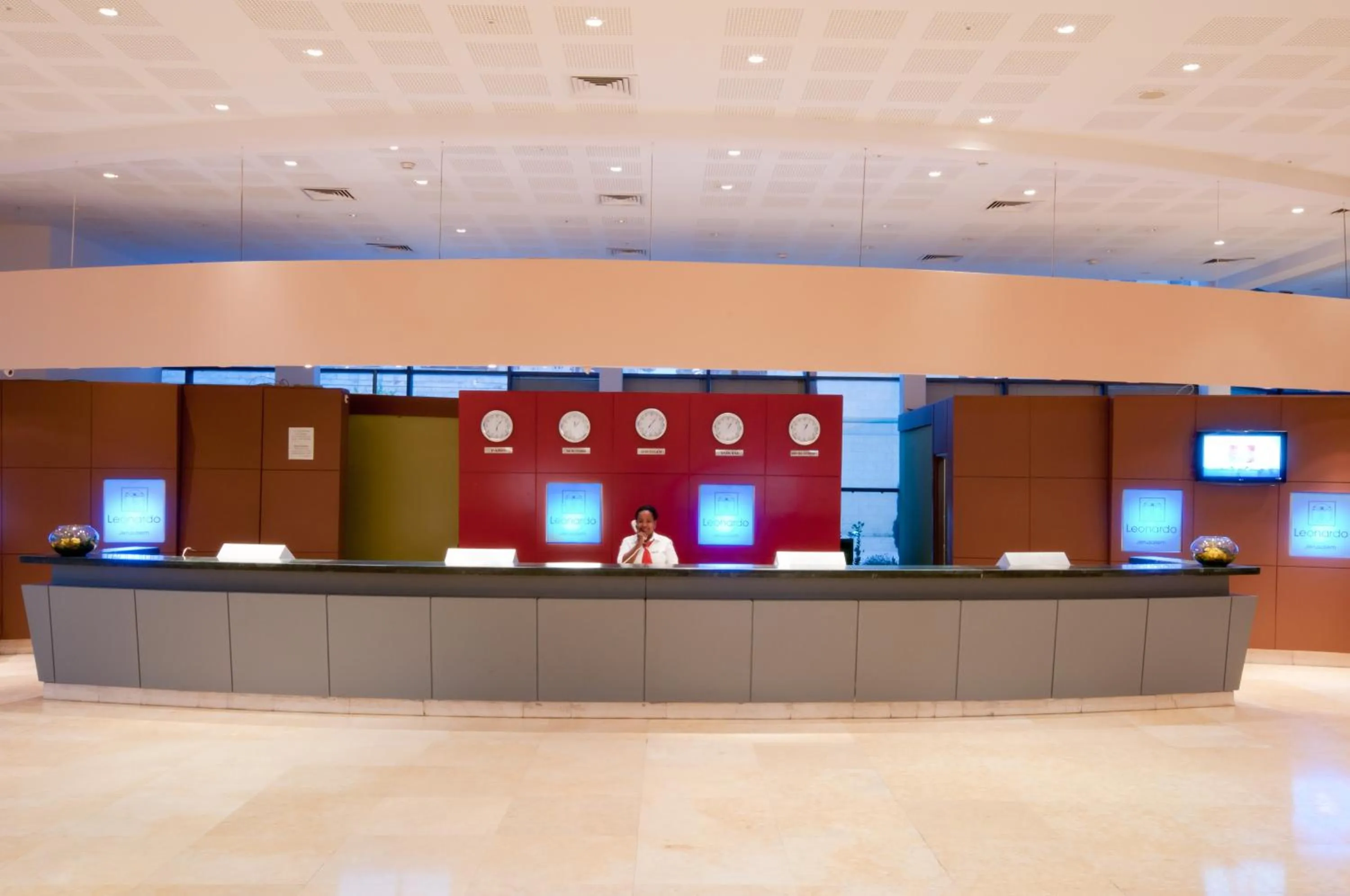 Lobby or reception in Leonardo Hotel Jerusalem
