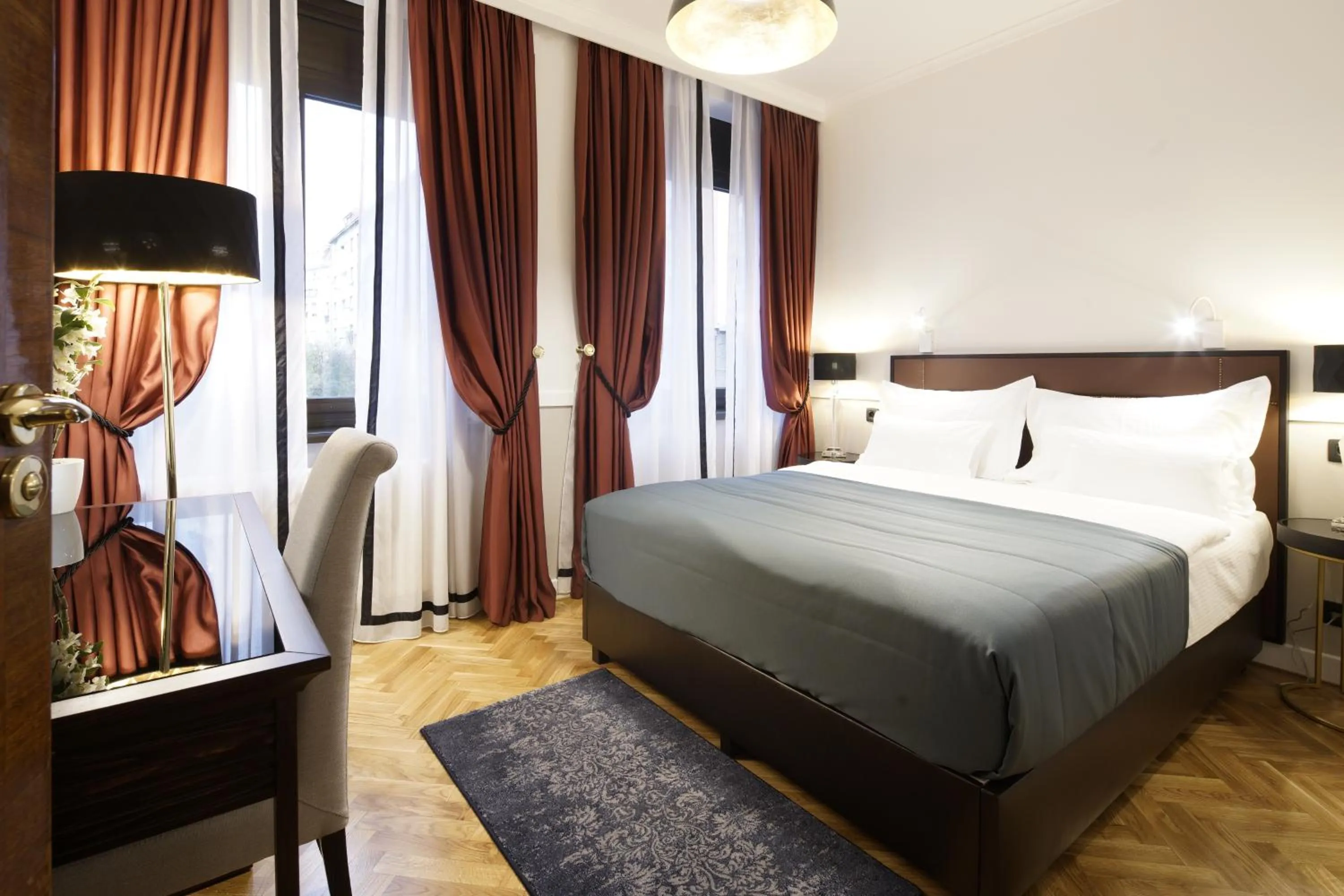 Bed in Hotel Majestic