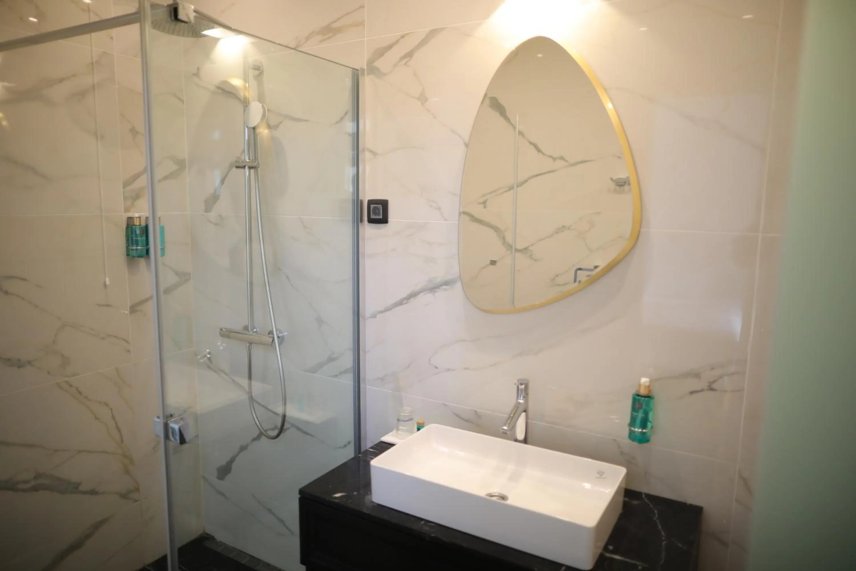 Shower in Hotel Majestic