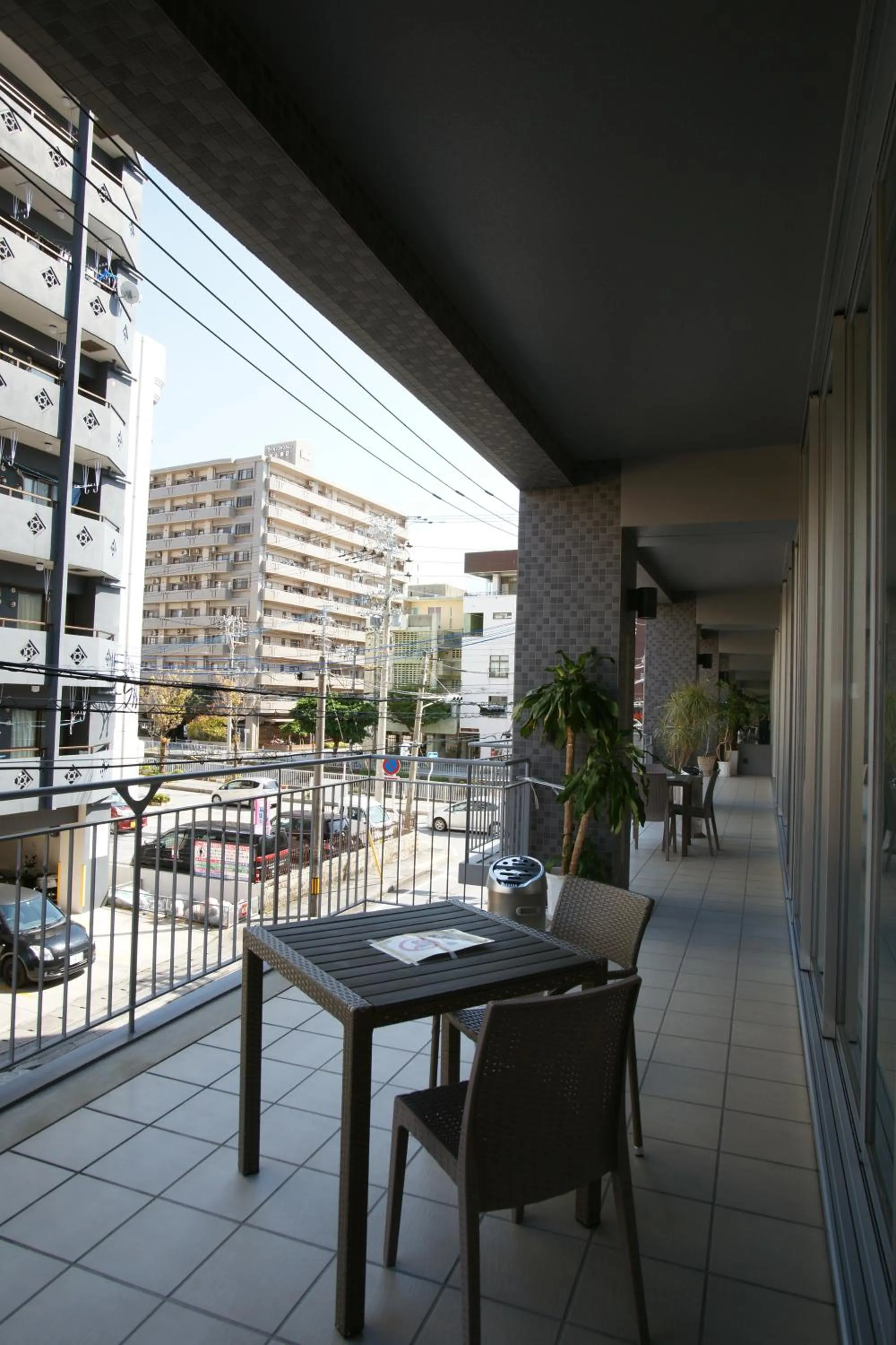Balcony/Terrace in RJ Hotel Naha