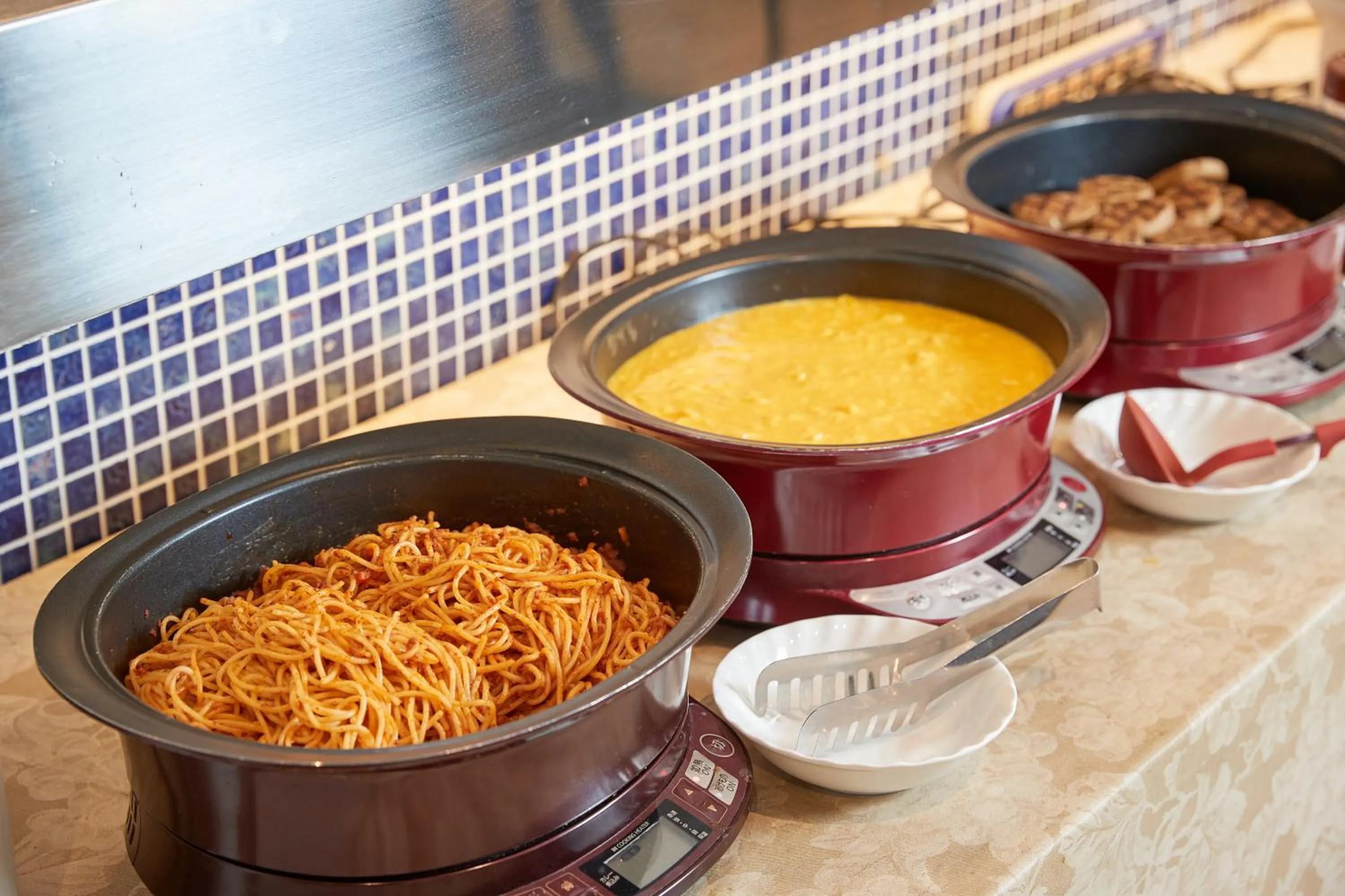 Buffet breakfast in RJ Hotel Naha