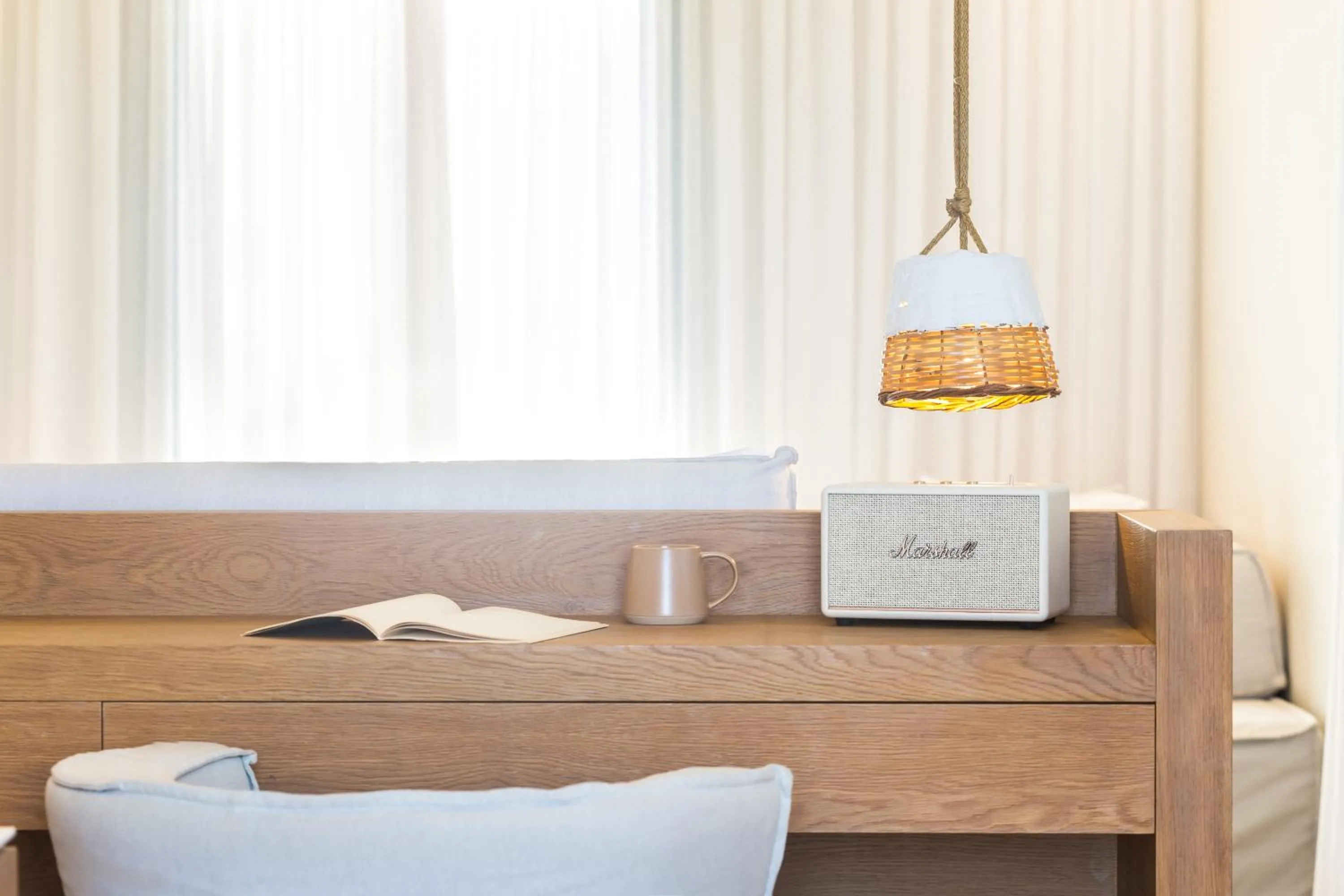 Decorative detail in 18 Grapes Hotel