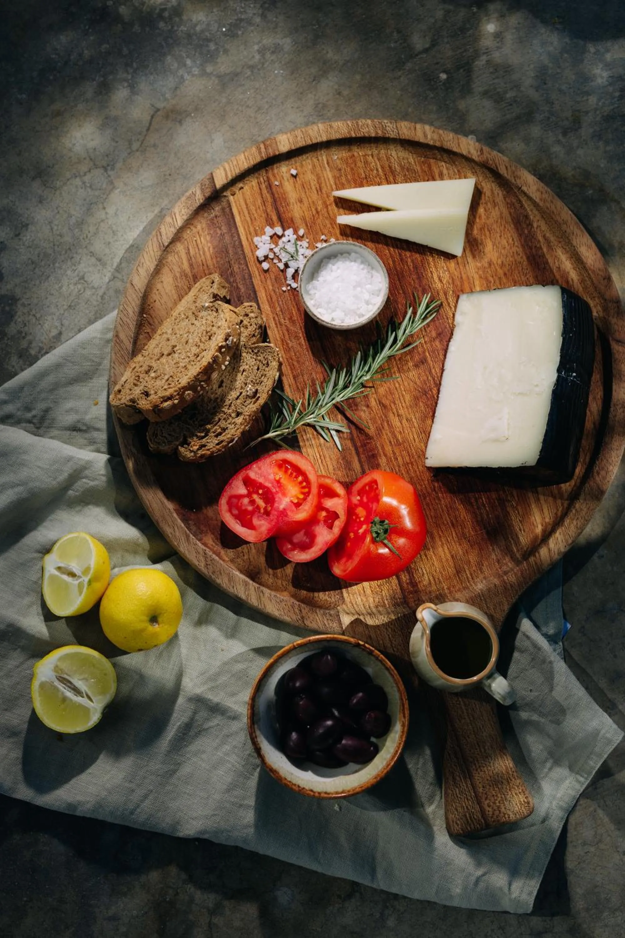 Food in 18 Grapes Hotel