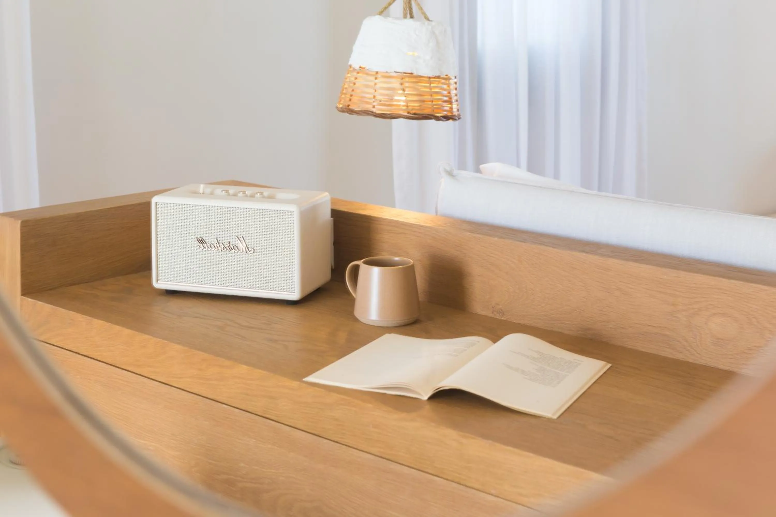 Decorative detail, Bed in 18 Grapes Hotel