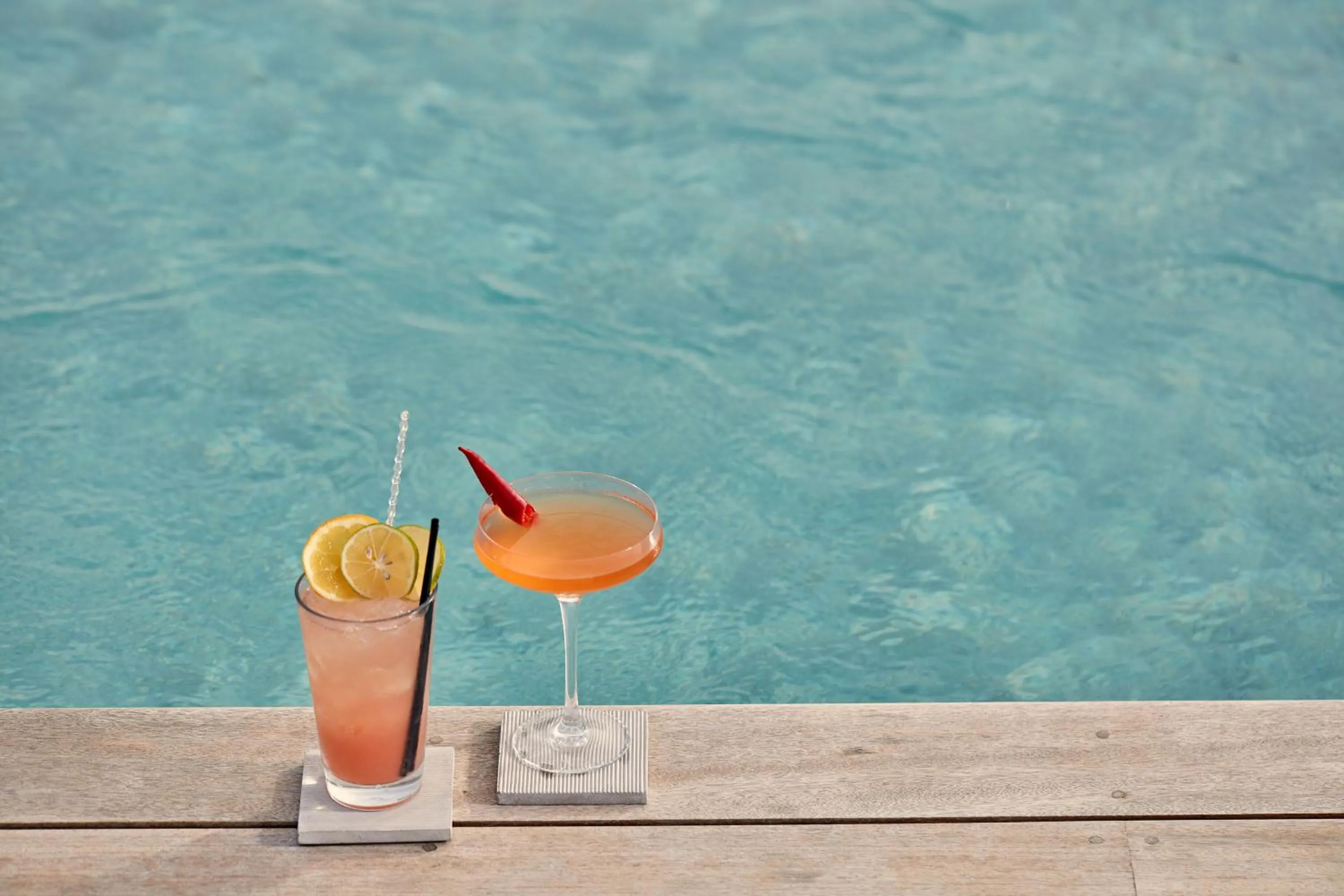 Drinks in 18 Grapes Hotel