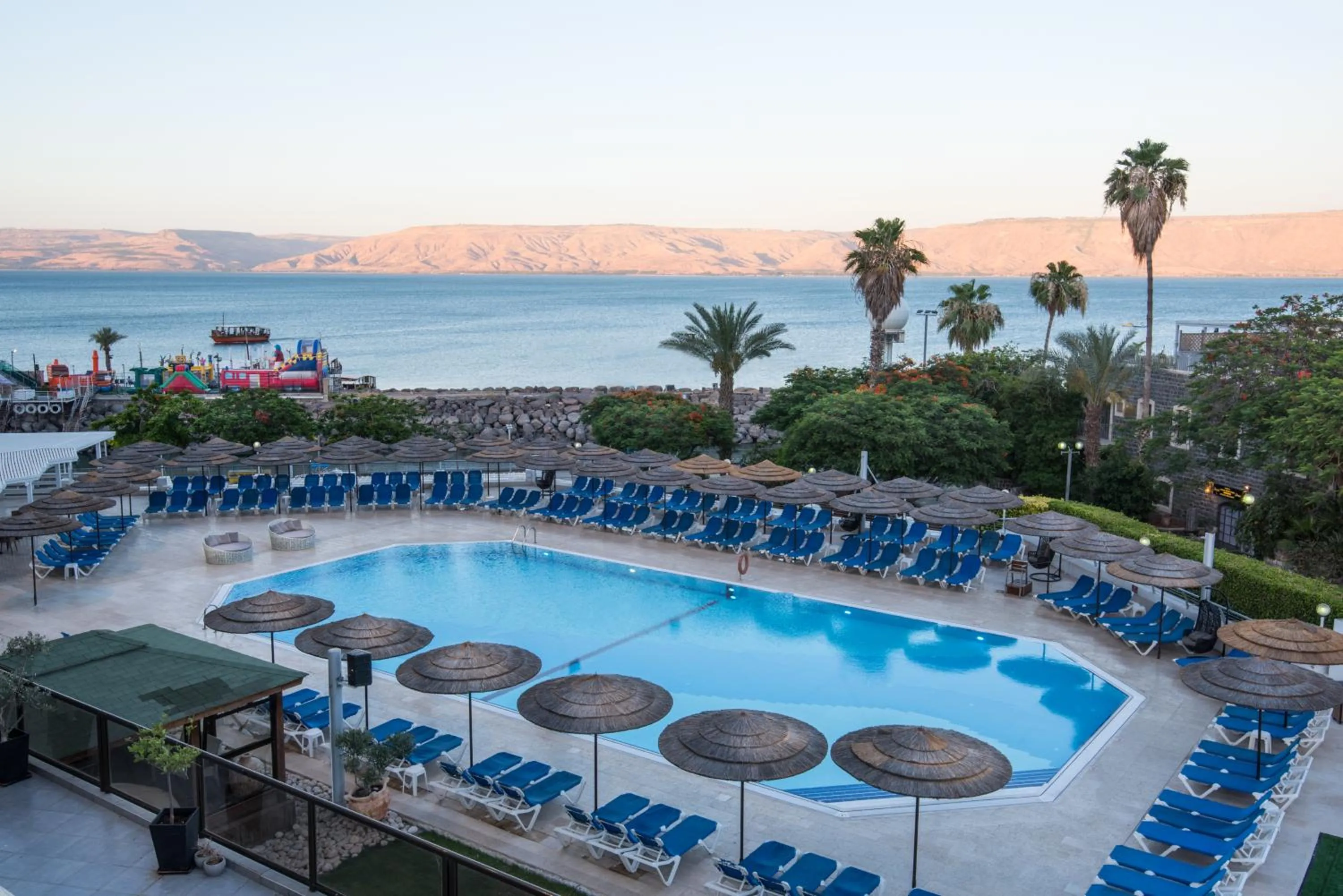 Swimming pool in Leonardo Plaza Hotel Tiberias