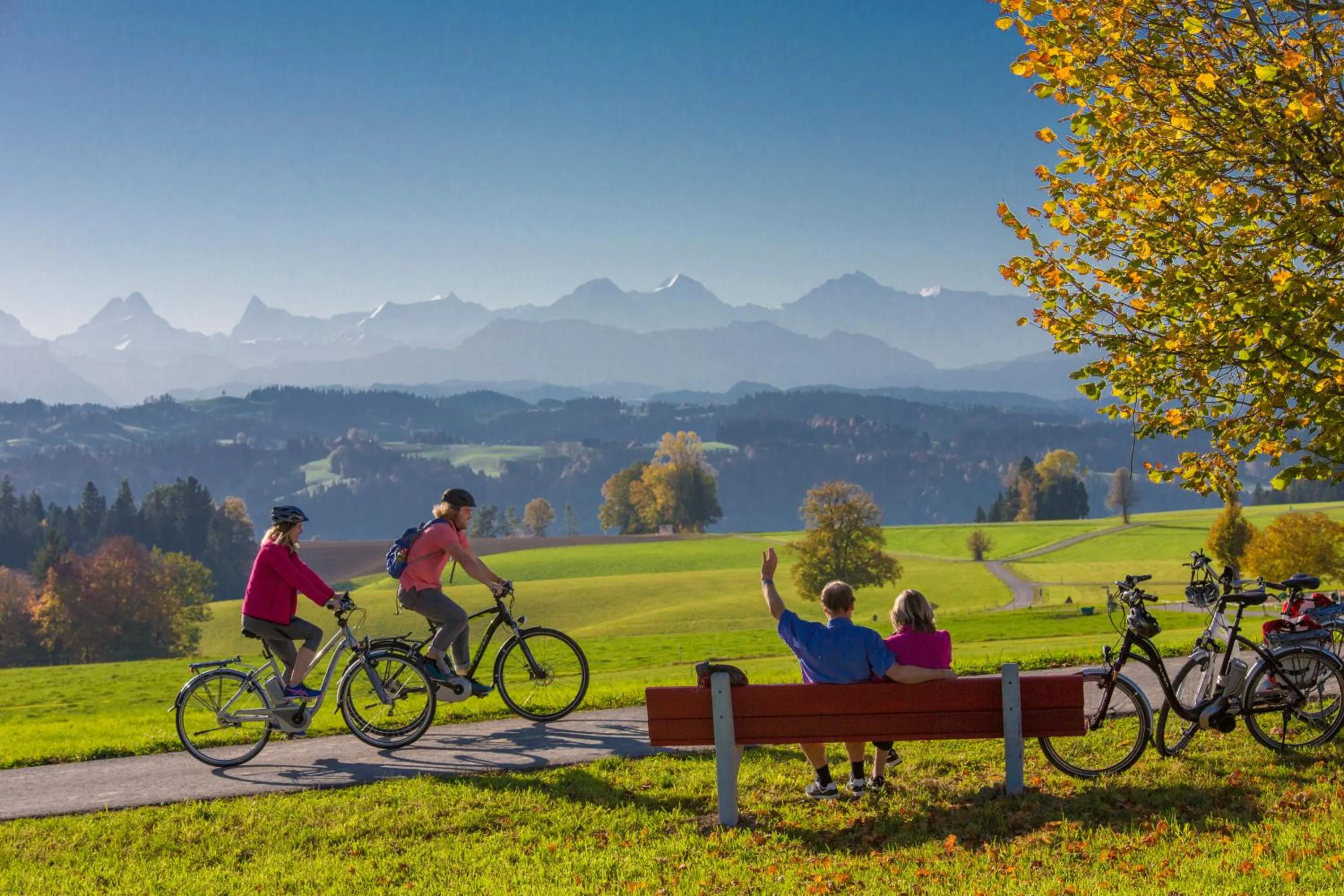 Cycling in Hotel Bären
