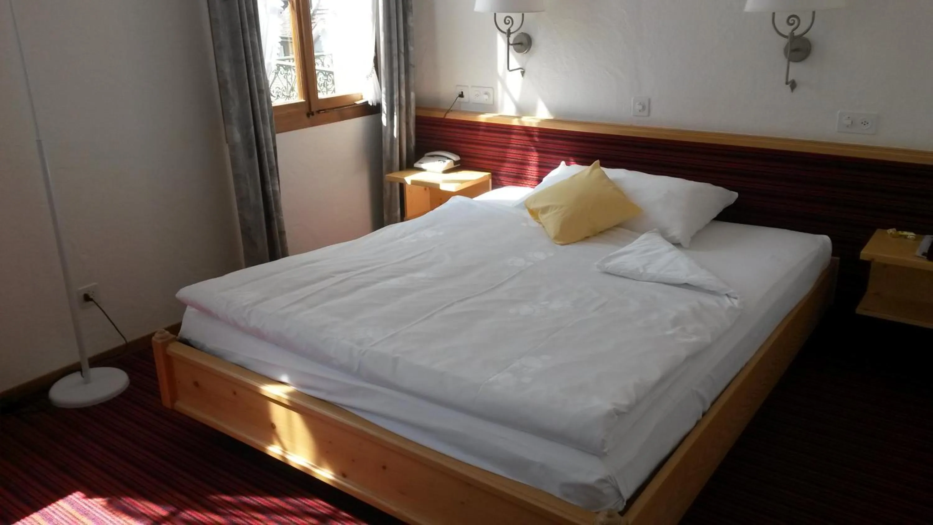 Bed in Hotel Bären