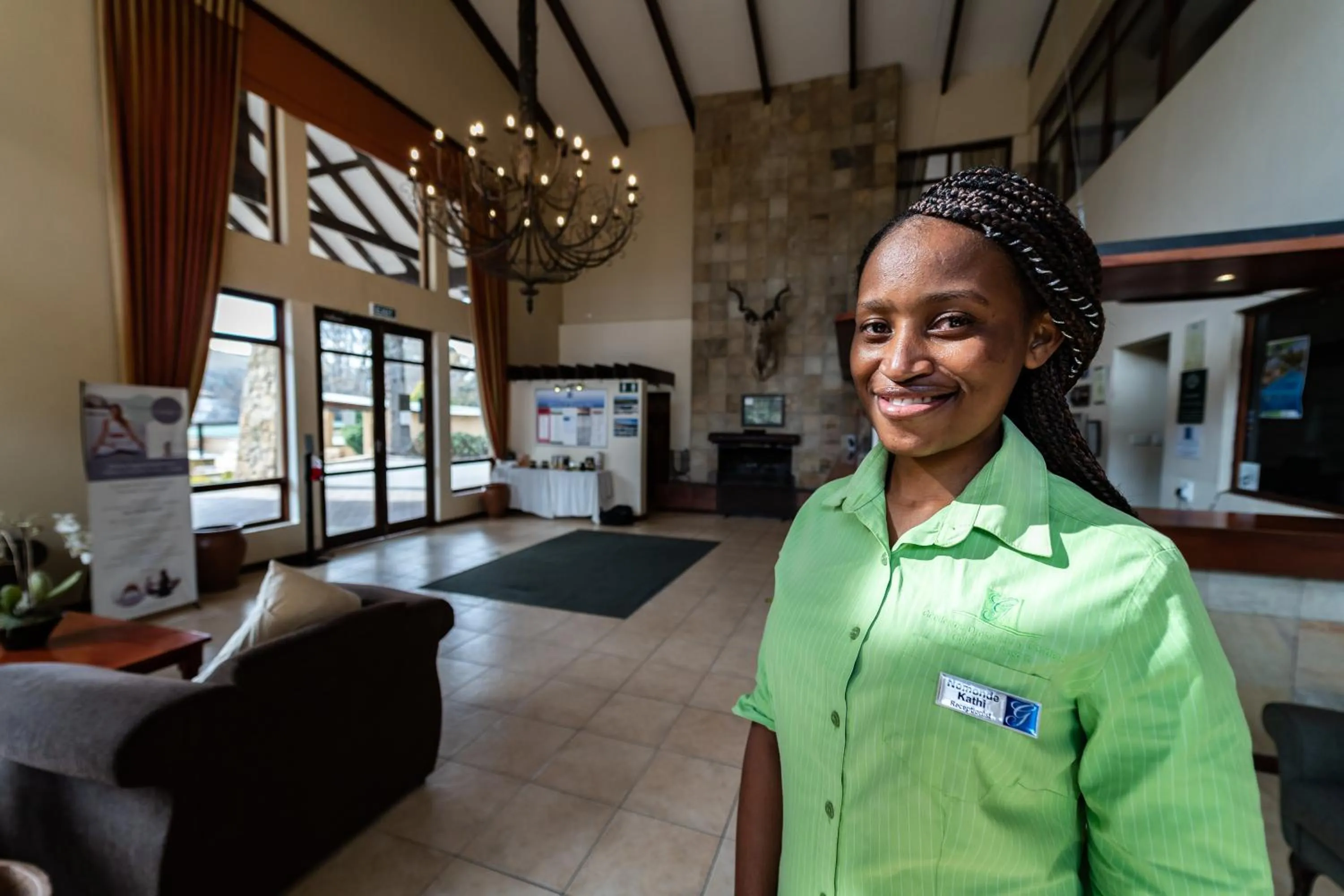 Staff in Gooderson Drakensberg Gardens Golf & Spa Resort