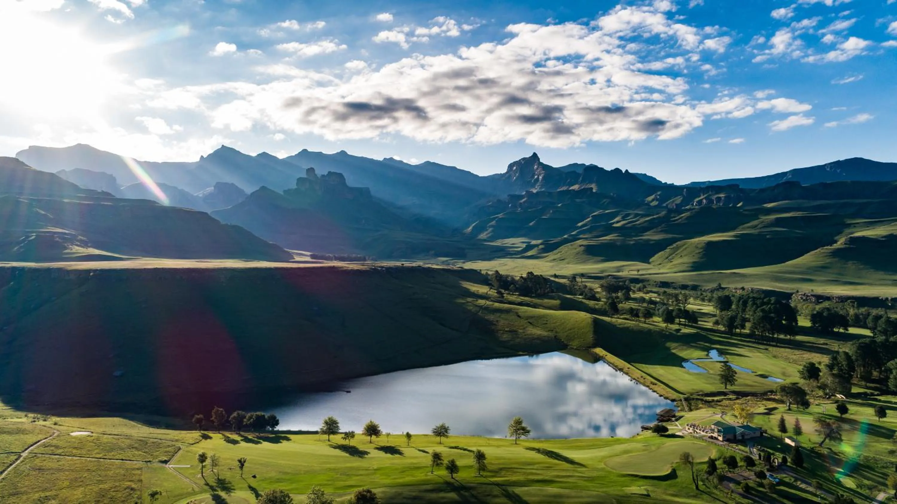 Natural landscape in Gooderson Drakensberg Gardens Golf & Spa Resort