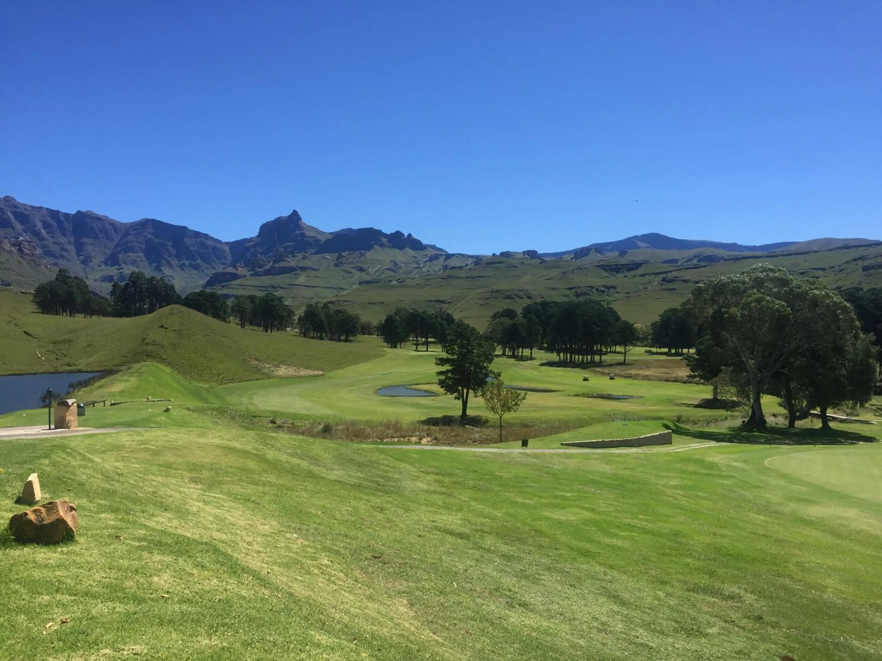 Natural landscape in Gooderson Drakensberg Gardens Golf & Spa Resort