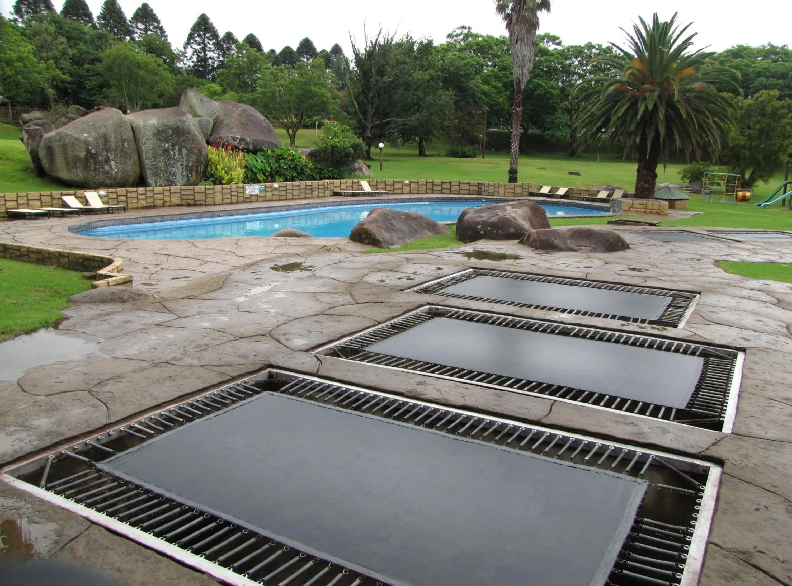 Children play ground in Gooderson Natal Spa Hot Springs Resort