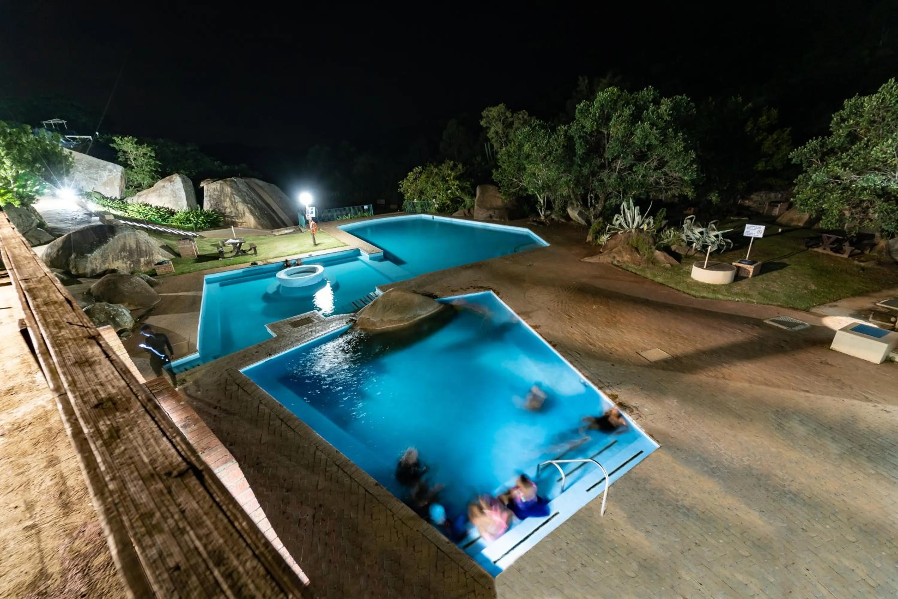 Pool view in Gooderson Natal Spa Hot Springs Resort