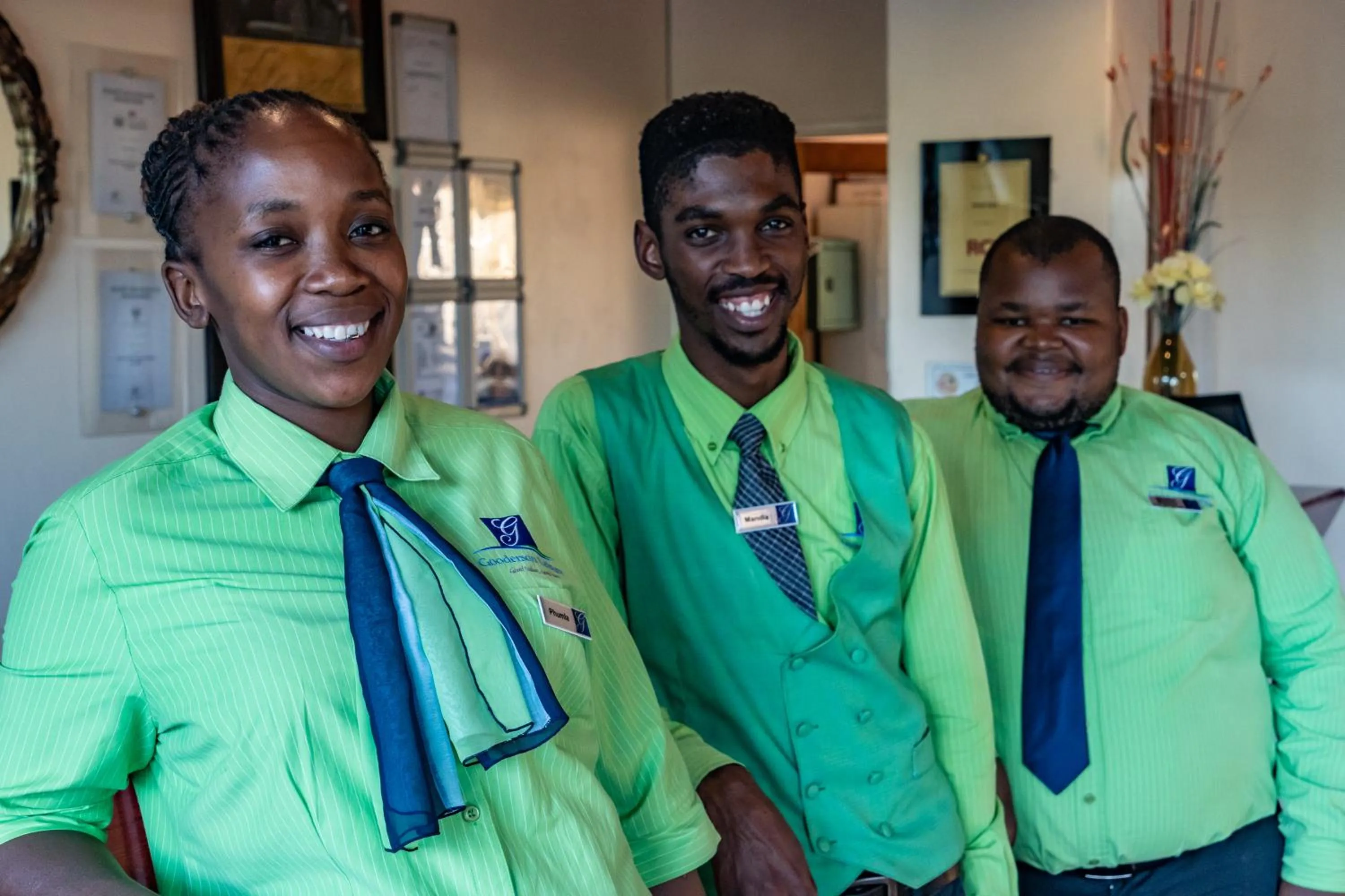 Staff in Gooderson Natal Spa Hot Springs Resort