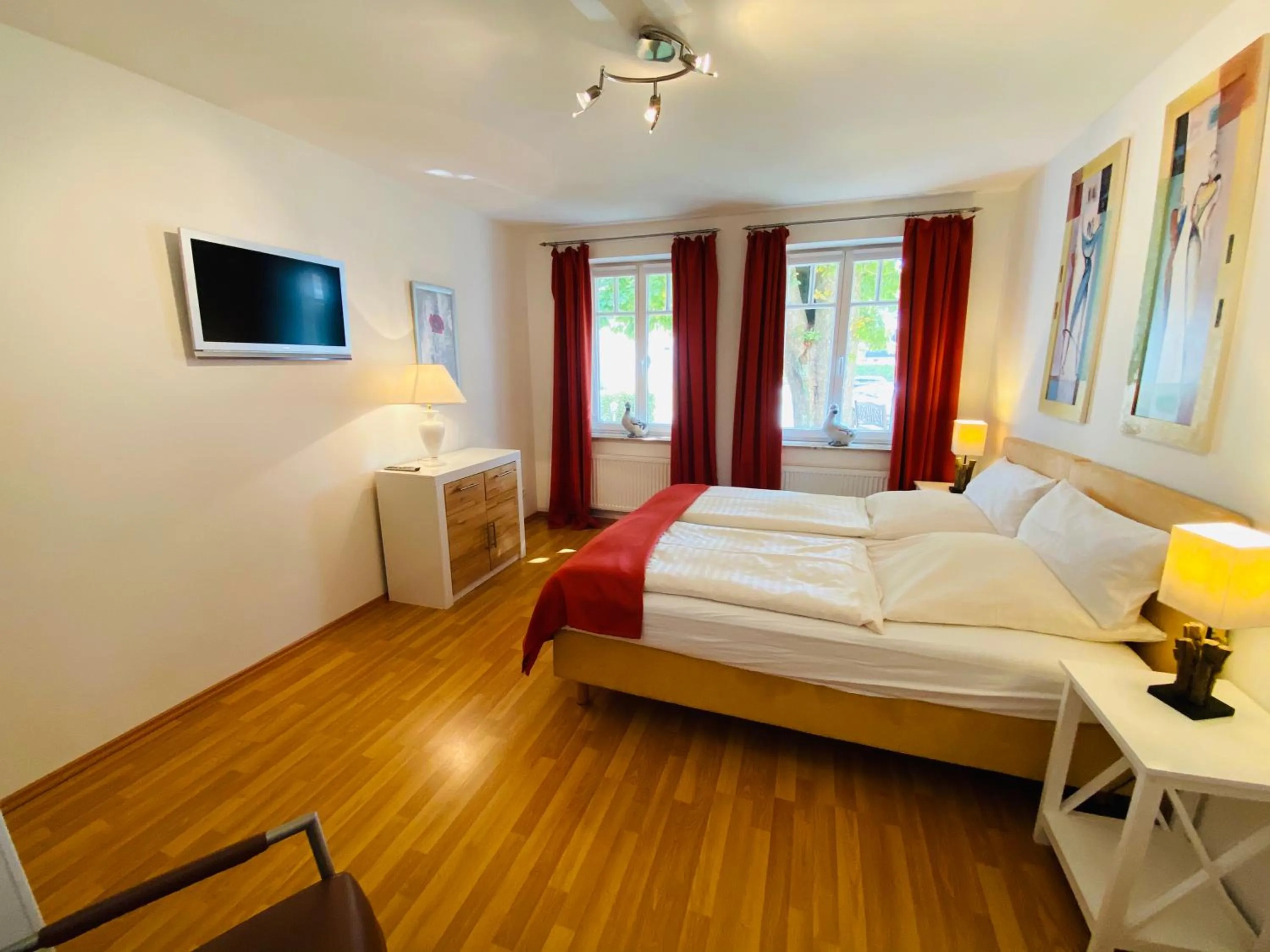 Bedroom, Bed in Landhaus Hammoor Stieper Gastronomie GmbH