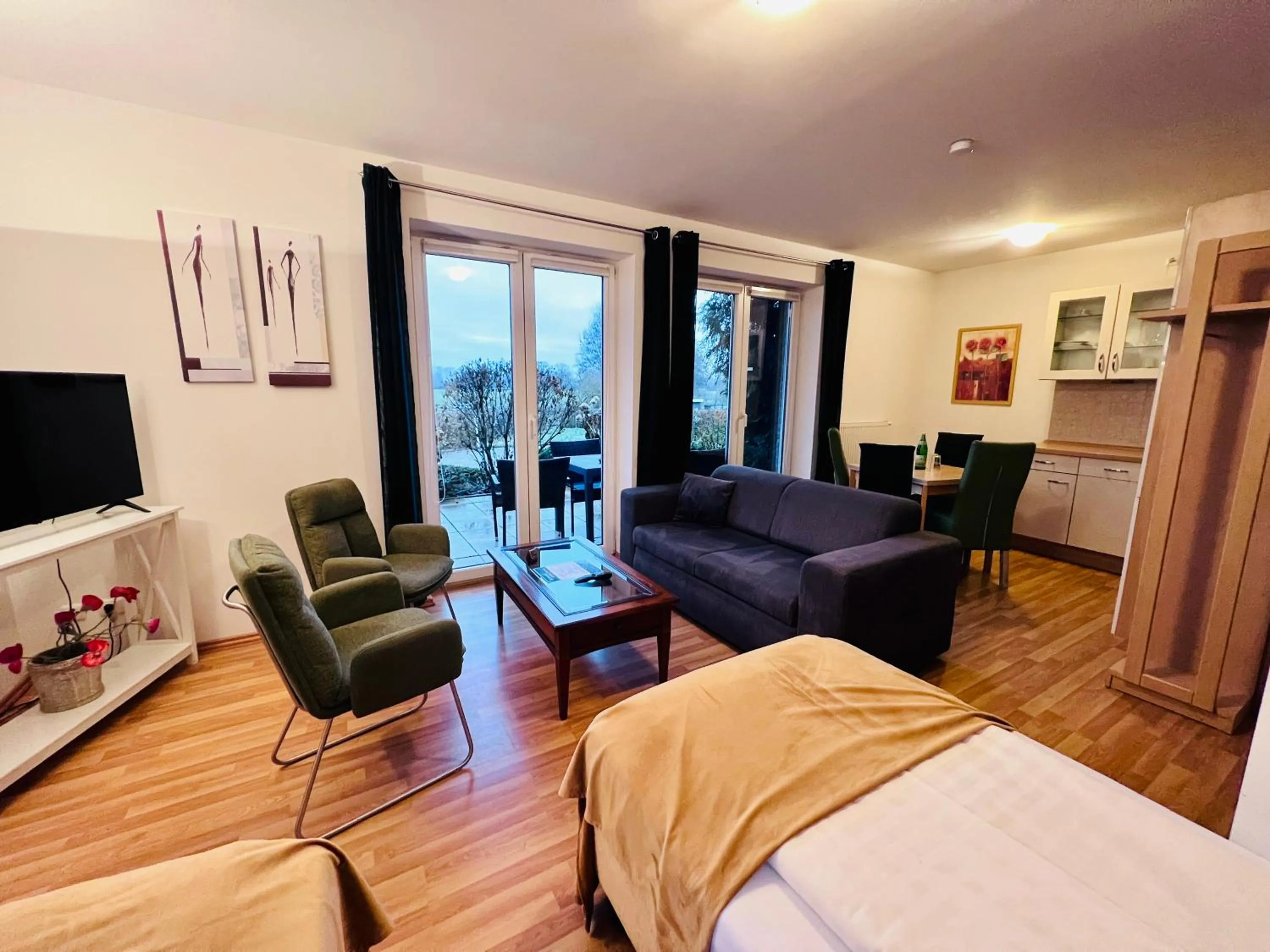 Bedroom, Bed in Landhaus Hammoor Stieper Gastronomie GmbH