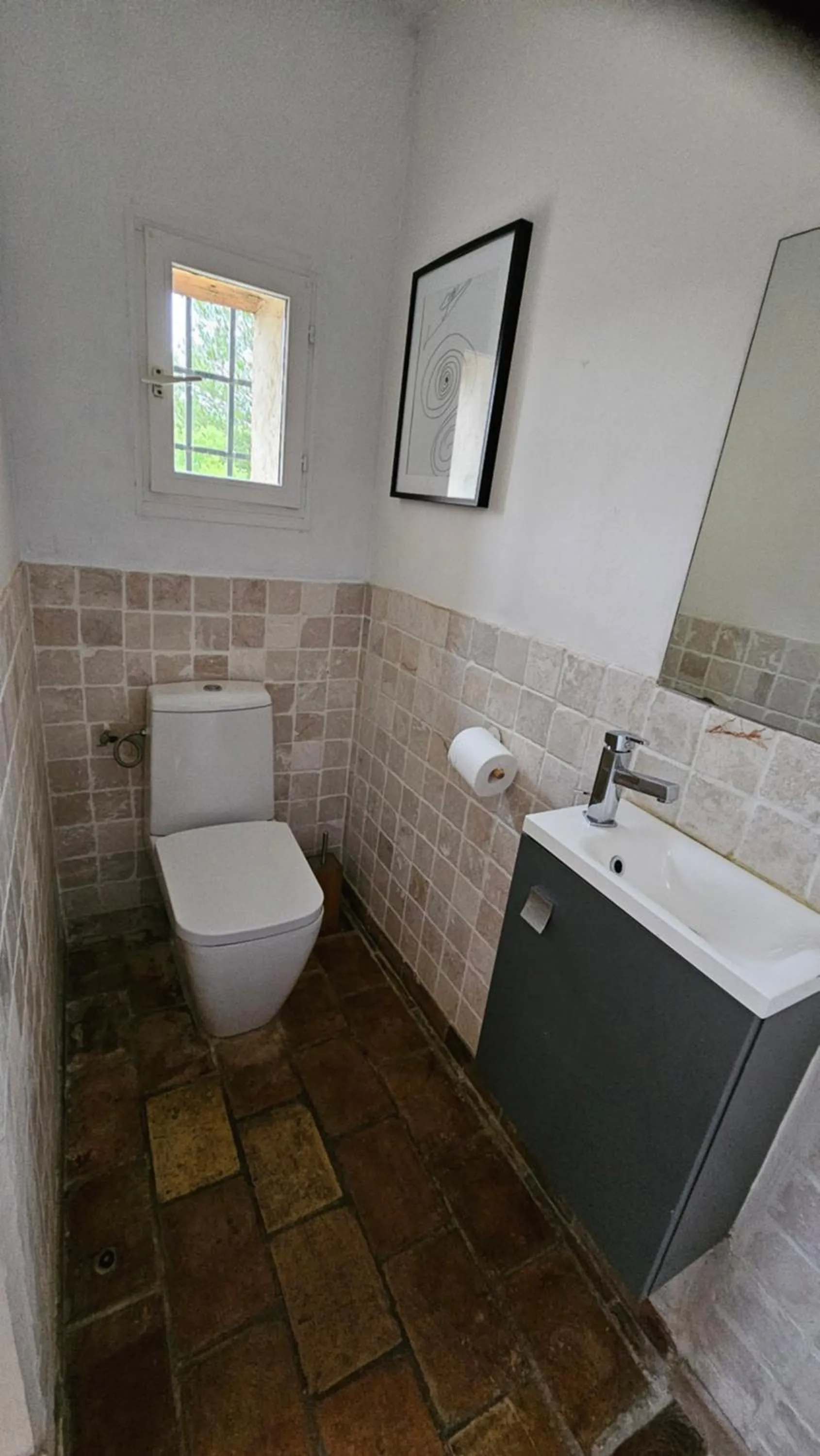 Toilet in Mas au Cœur de La Provence & SPA