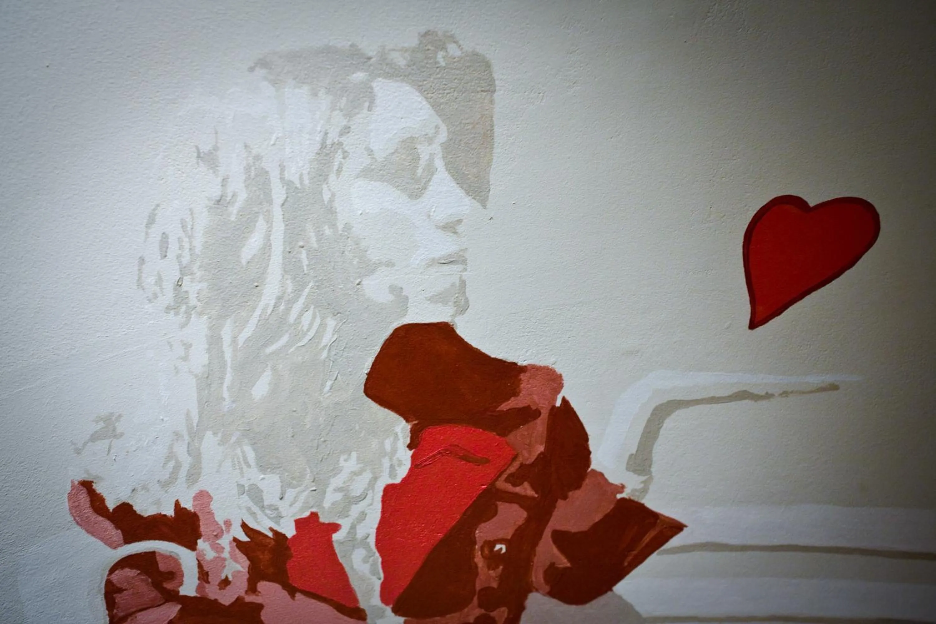 Decorative detail in Rouge on Rose Boutique Hotel