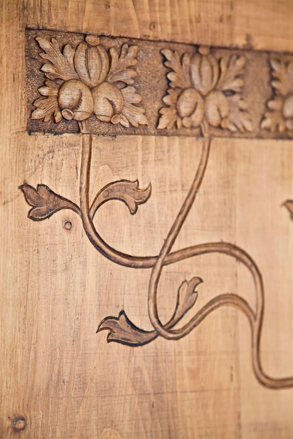 Decorative detail in Rouge on Rose Boutique Hotel