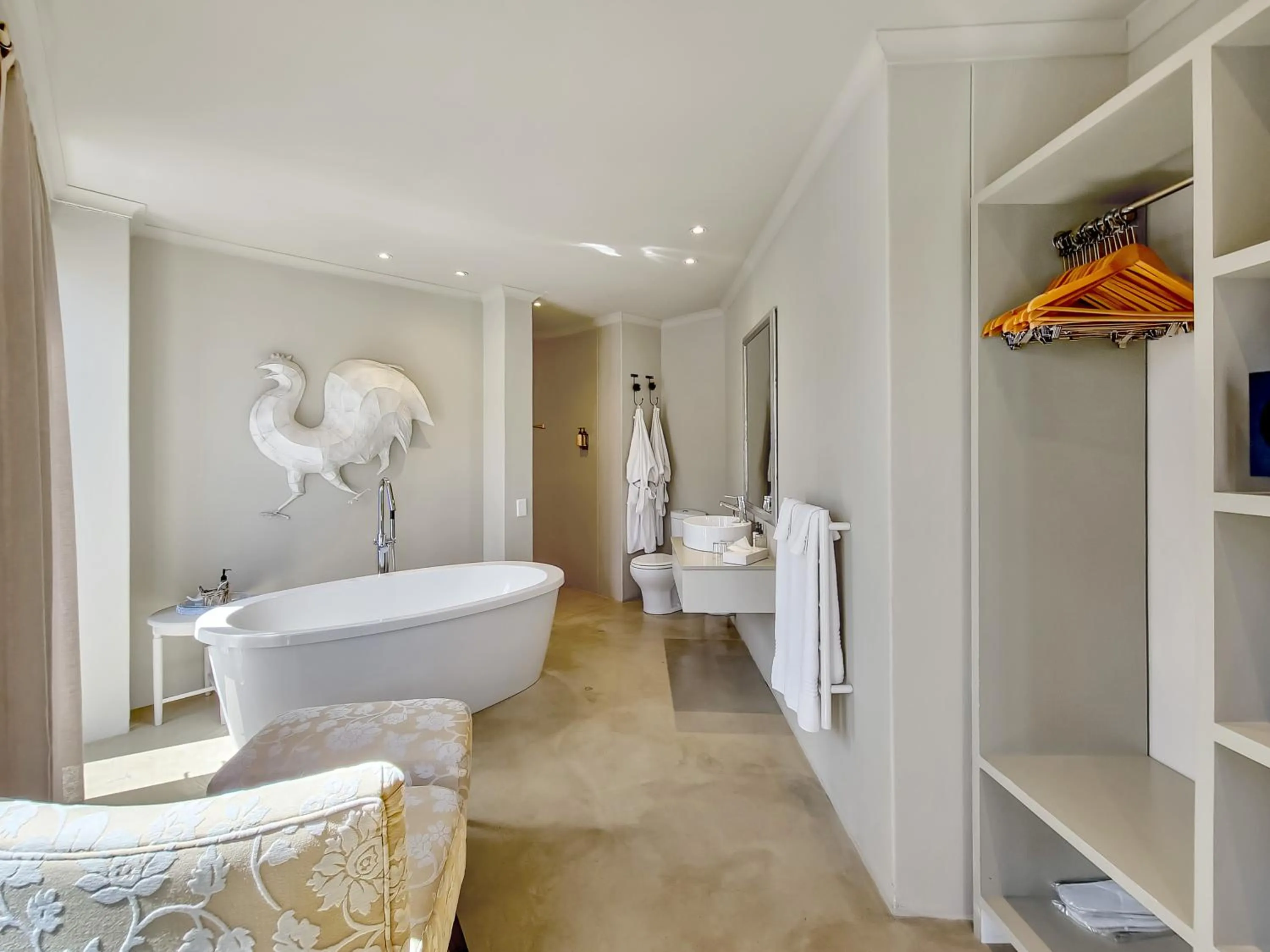 Bathroom in Rouge on Rose Boutique Hotel