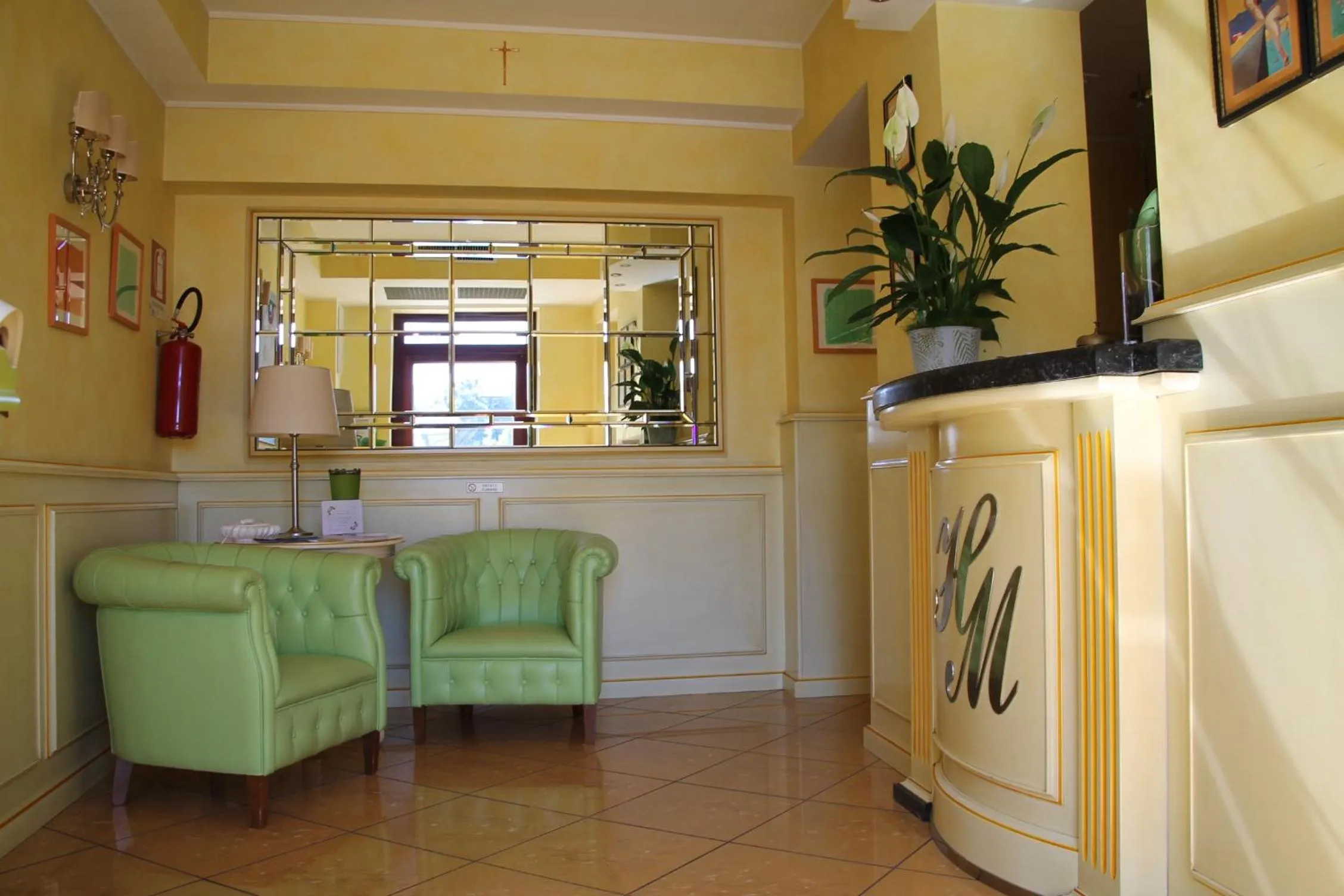 Living room in Hotel Matteotti