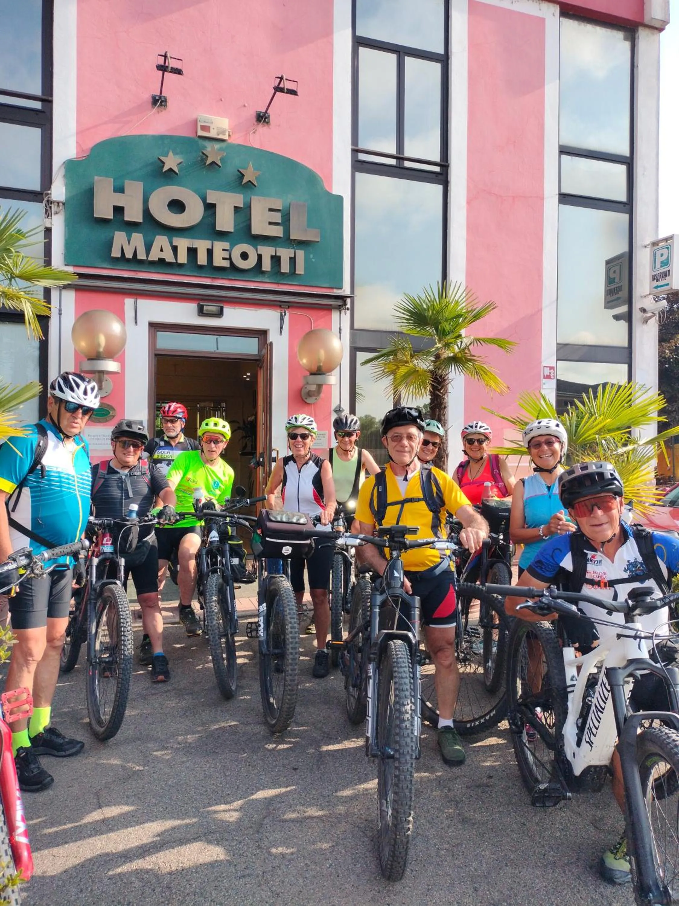 Natural landscape in Hotel Matteotti