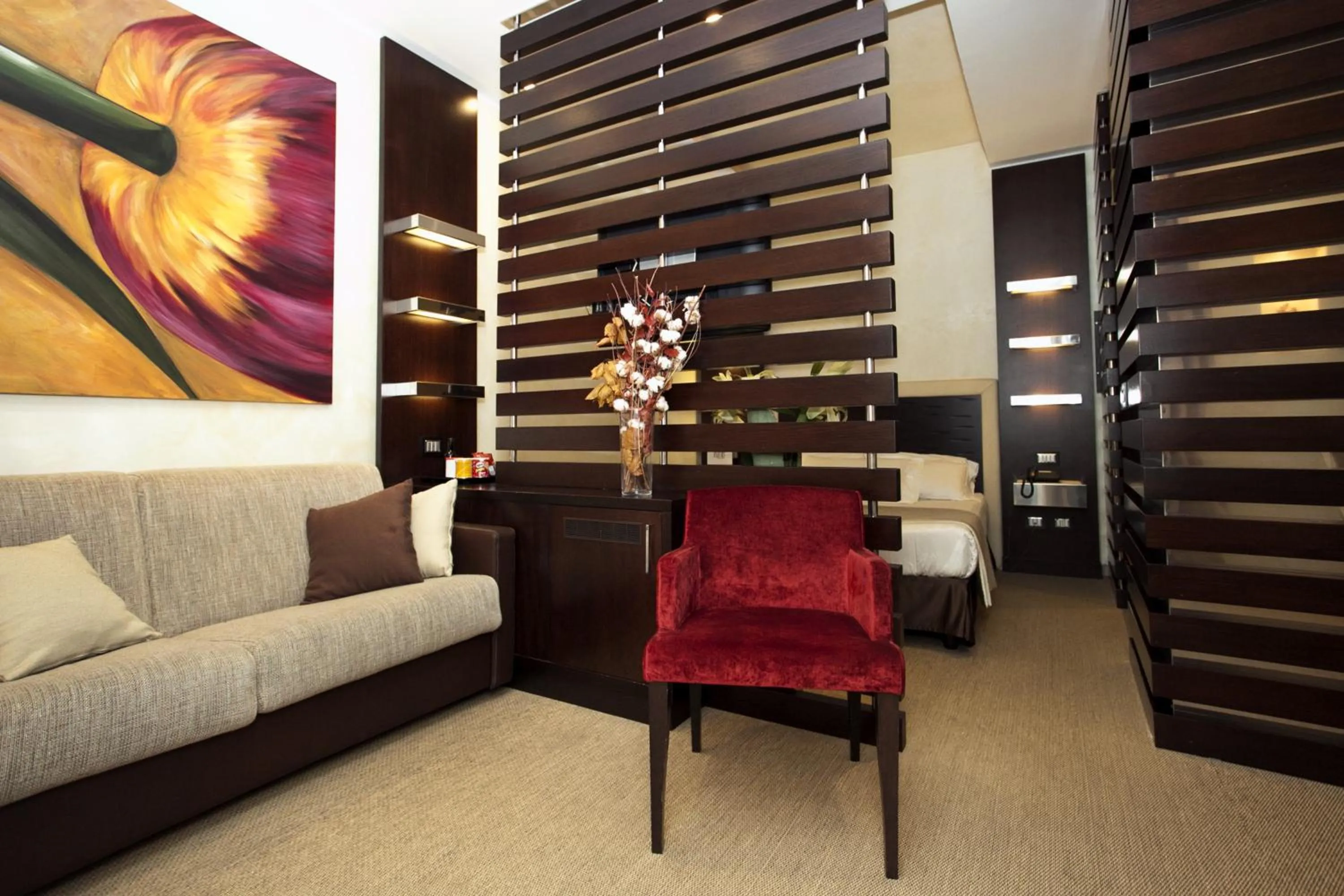 Living room in Les Fleurs Luxury House