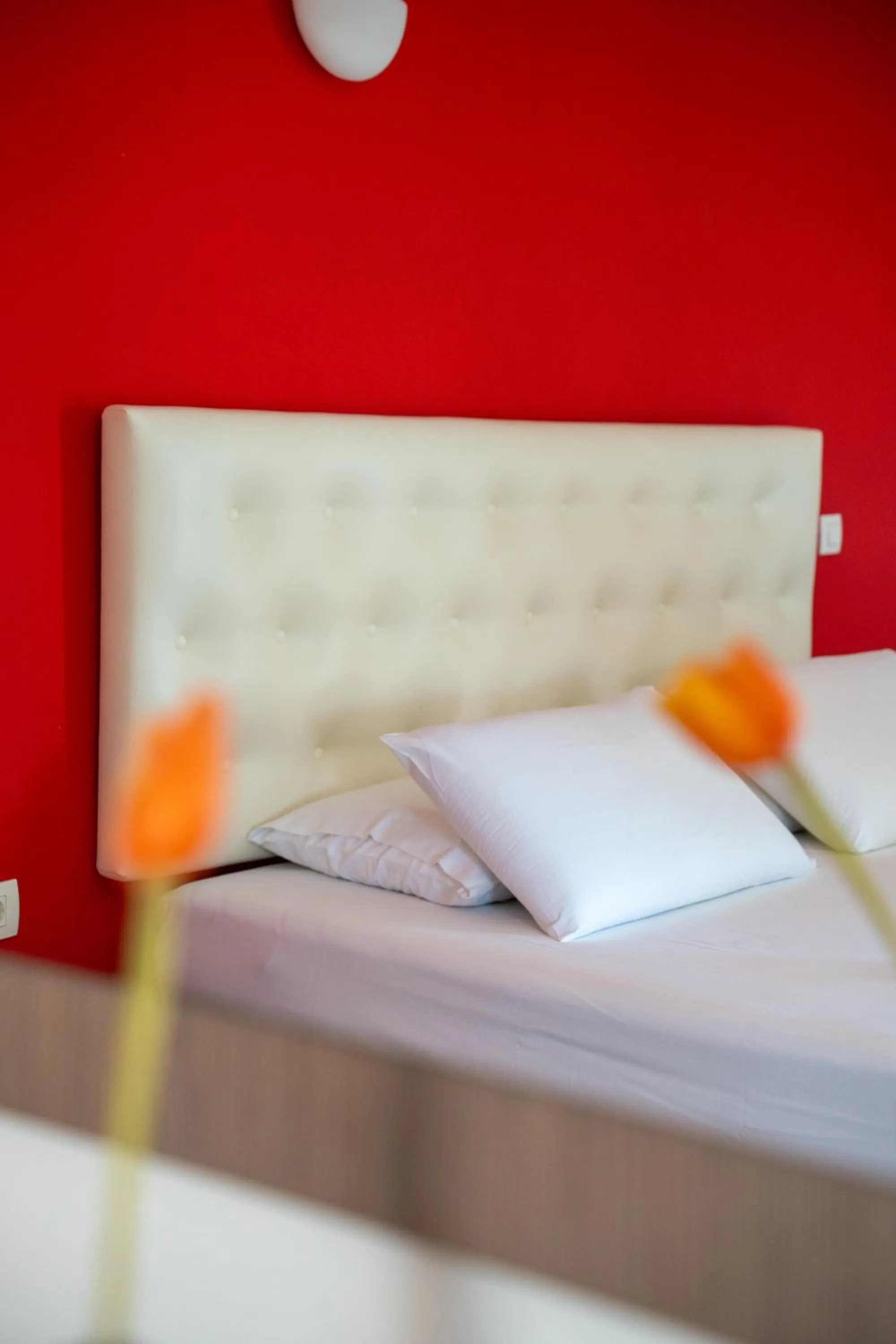 Property building, Bed in Coralli Hotel