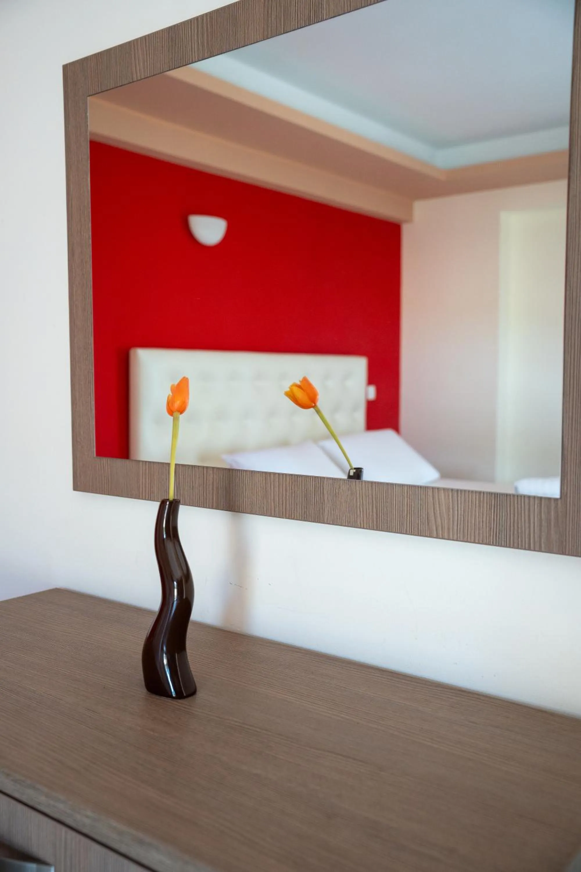 Property building, Bed in Coralli Hotel