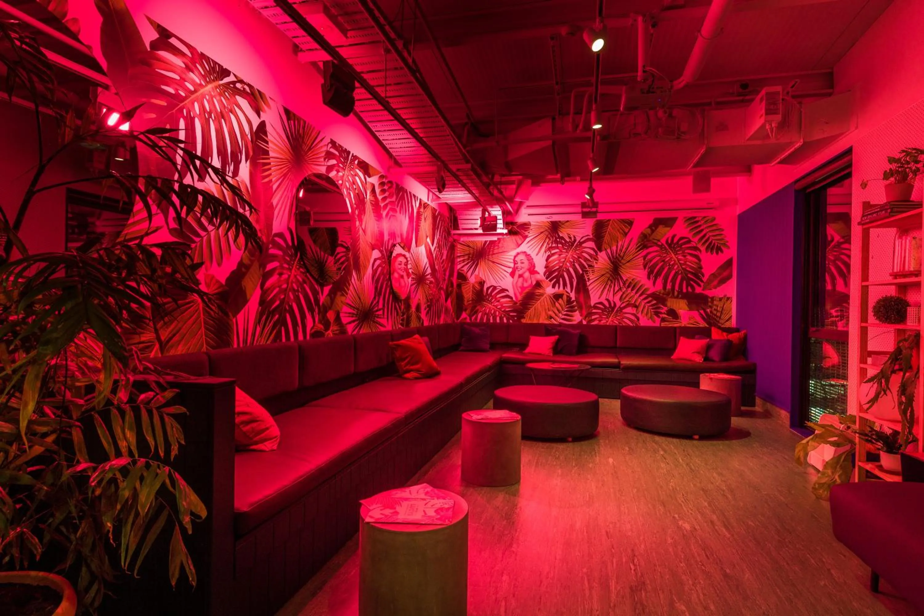 Lounge or bar in Jucy Snooze Queenstown