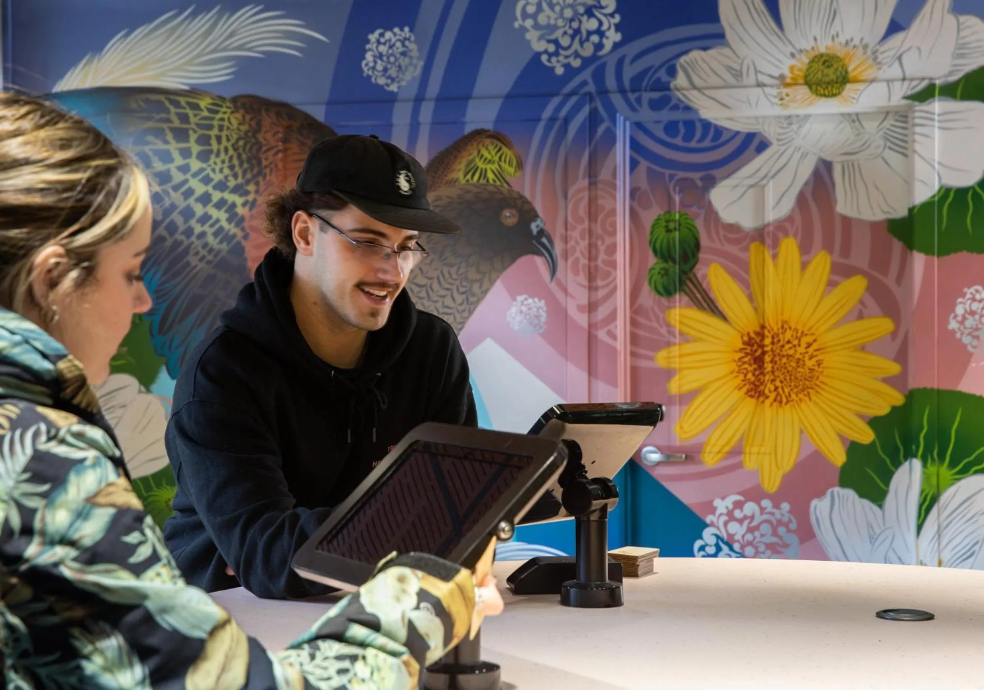 People in Jucy Snooze Queenstown