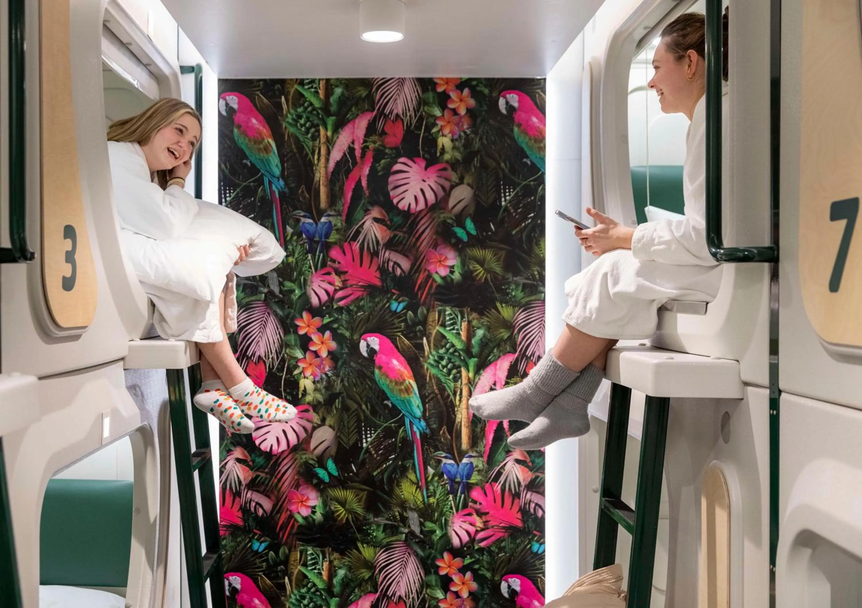 Bedroom in LyLo Queenstown