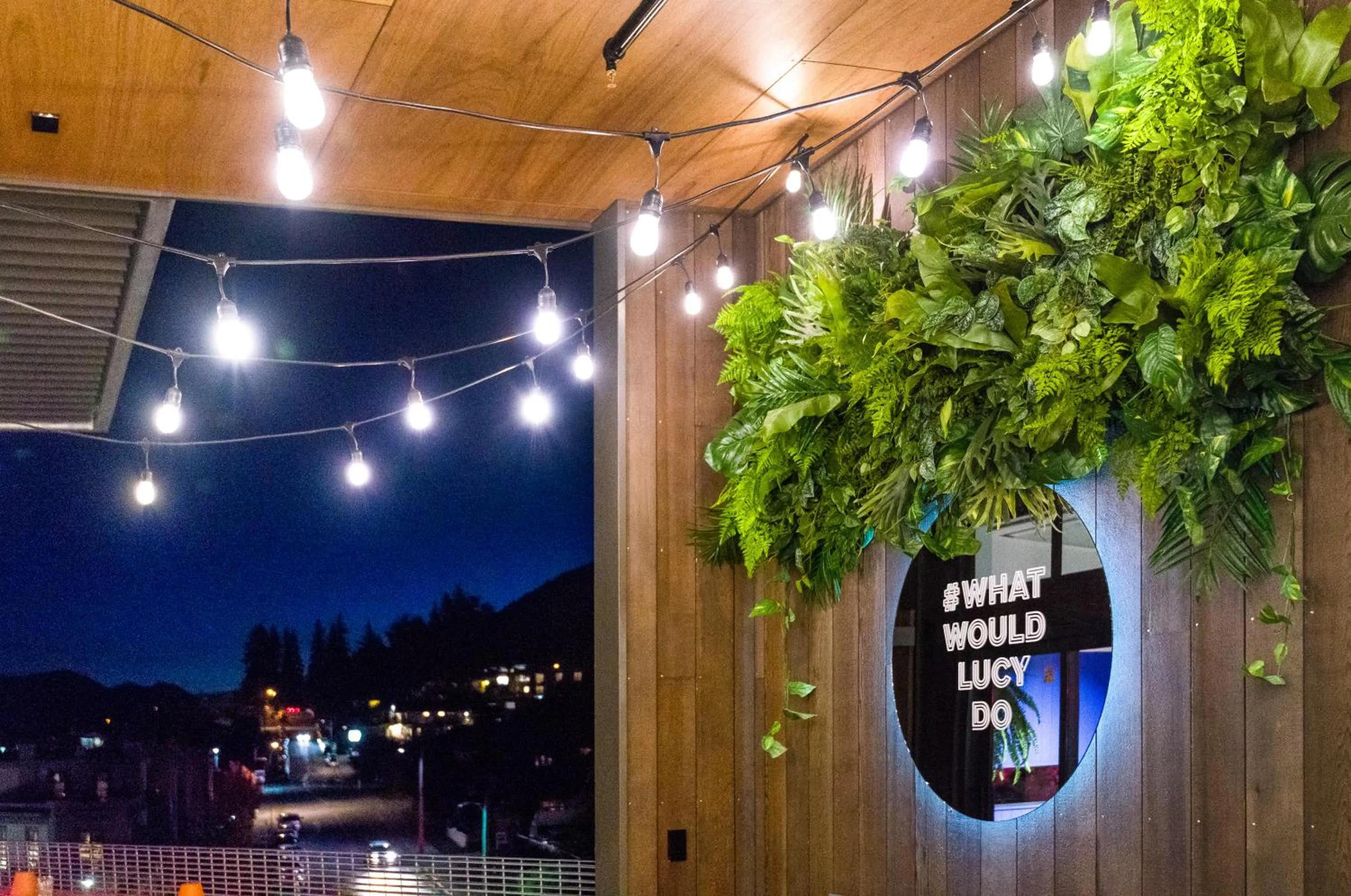 Balcony/Terrace in Jucy Snooze Queenstown