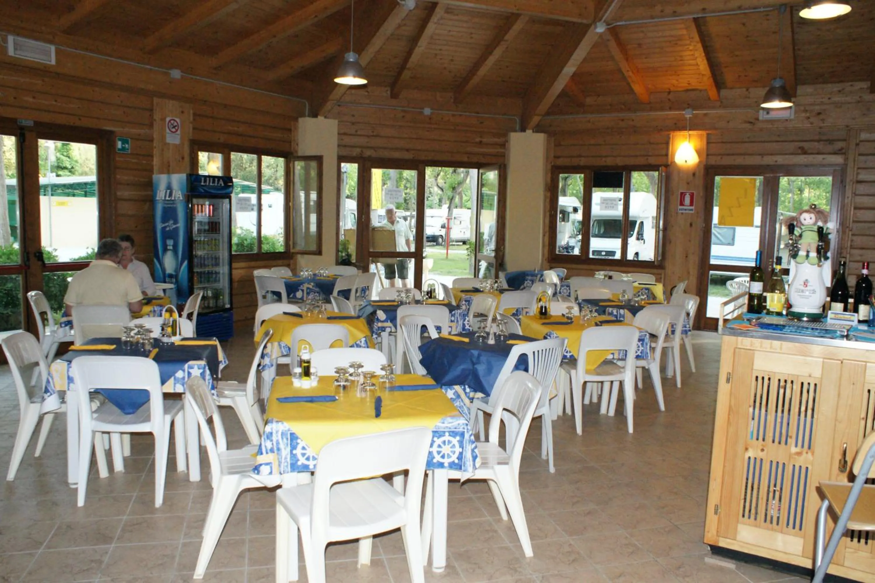 Restaurant/places to eat in Camping Village Viareggio