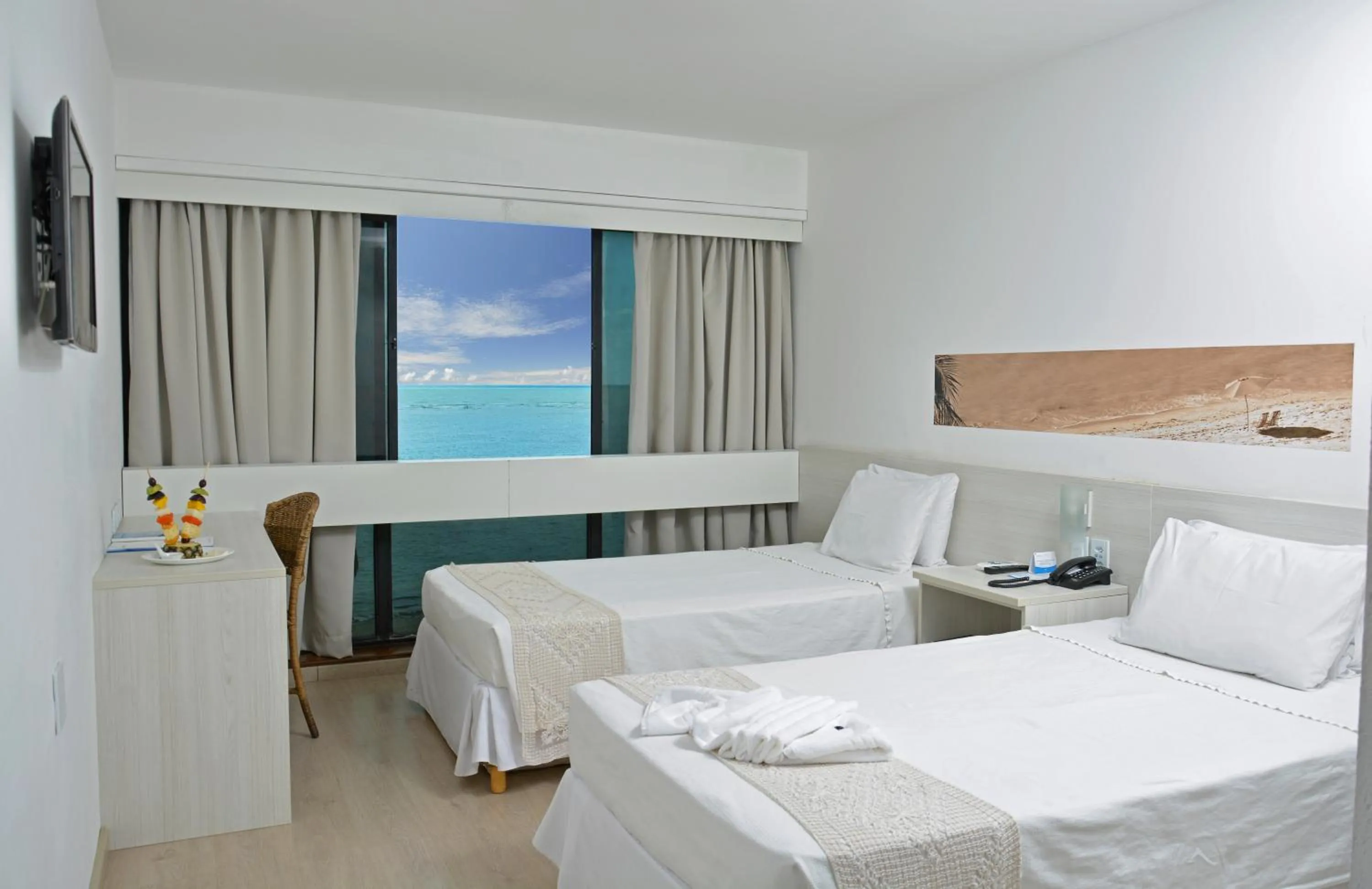 Bed in Maceió Mar Hotel