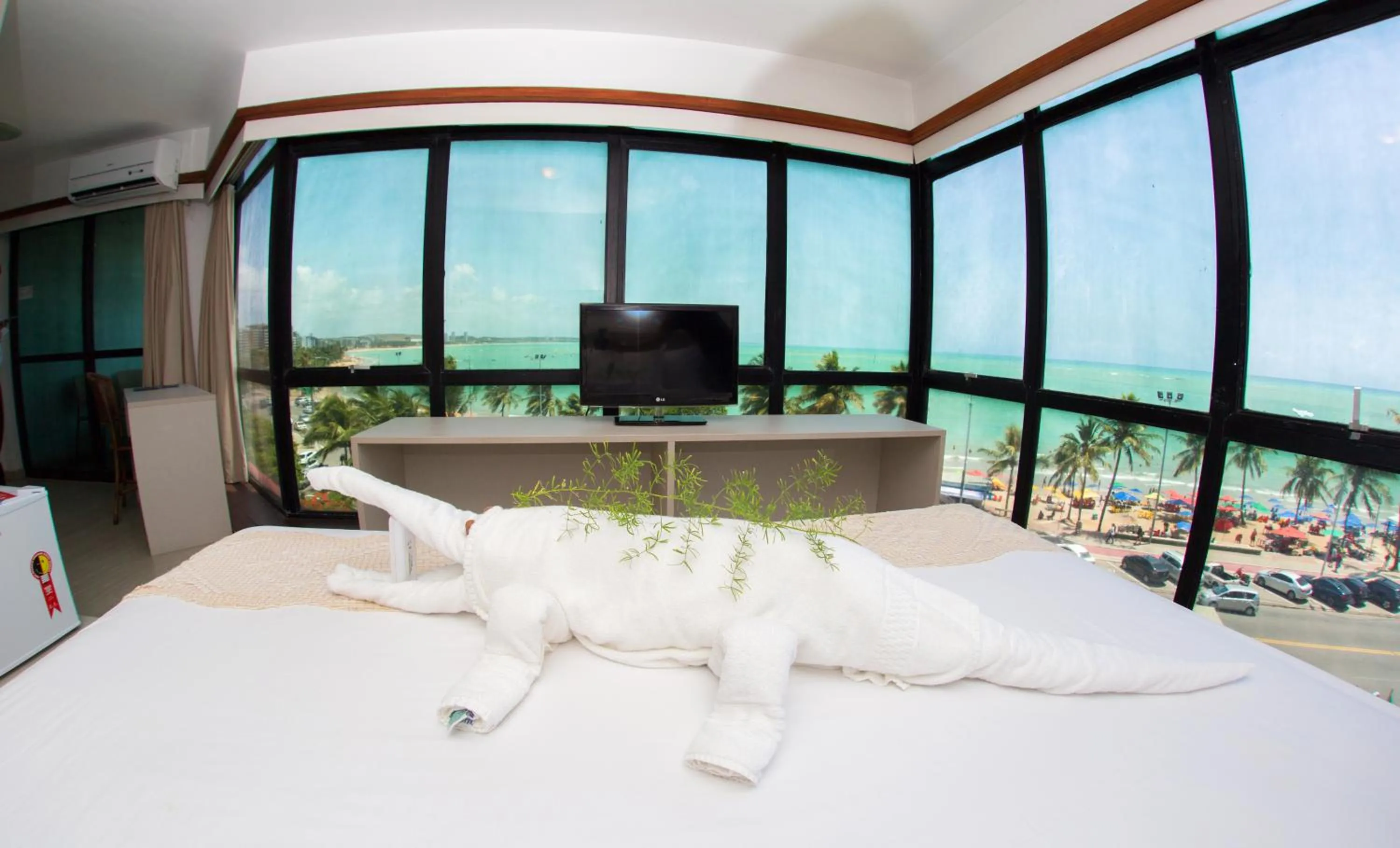 Sea view, Bed in Maceió Mar Hotel
