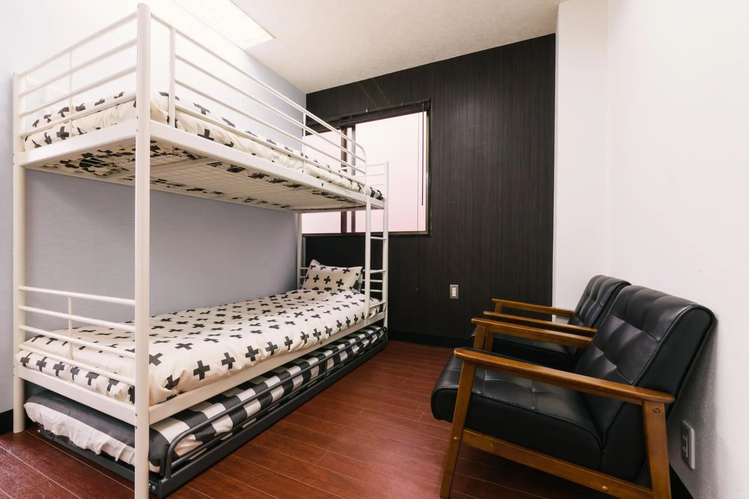 bunk bed, Bed in Guest House Yasuragi Hakataekimae