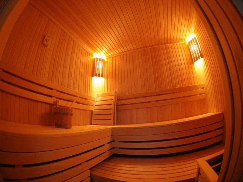 Sauna in Hotel Turist