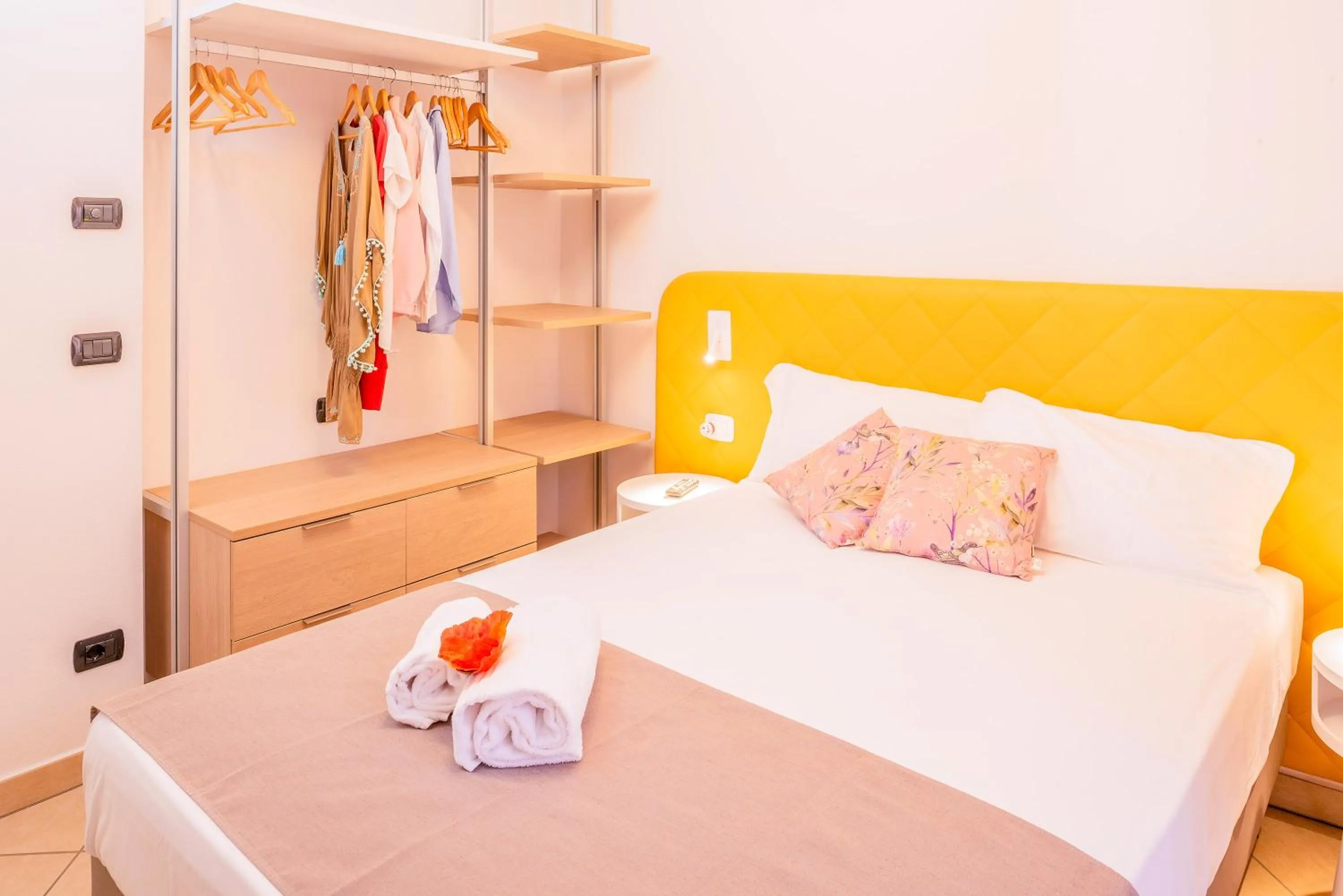 Bed in Hotel Taormina