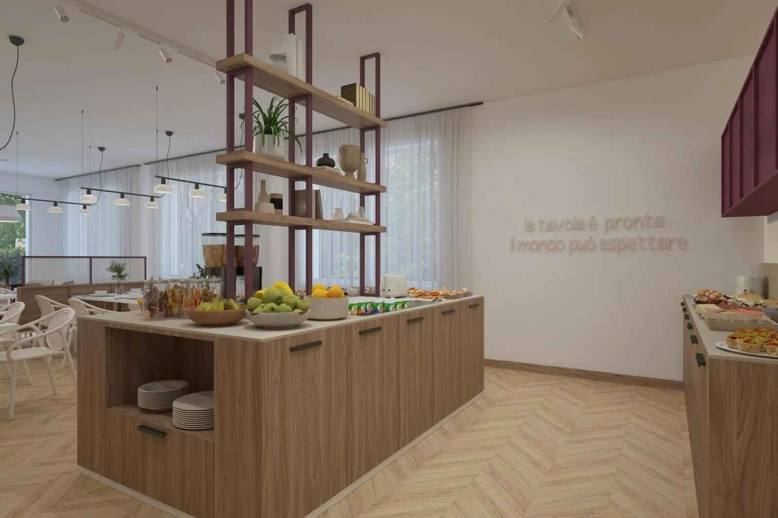 Breakfast in Hotel Taormina